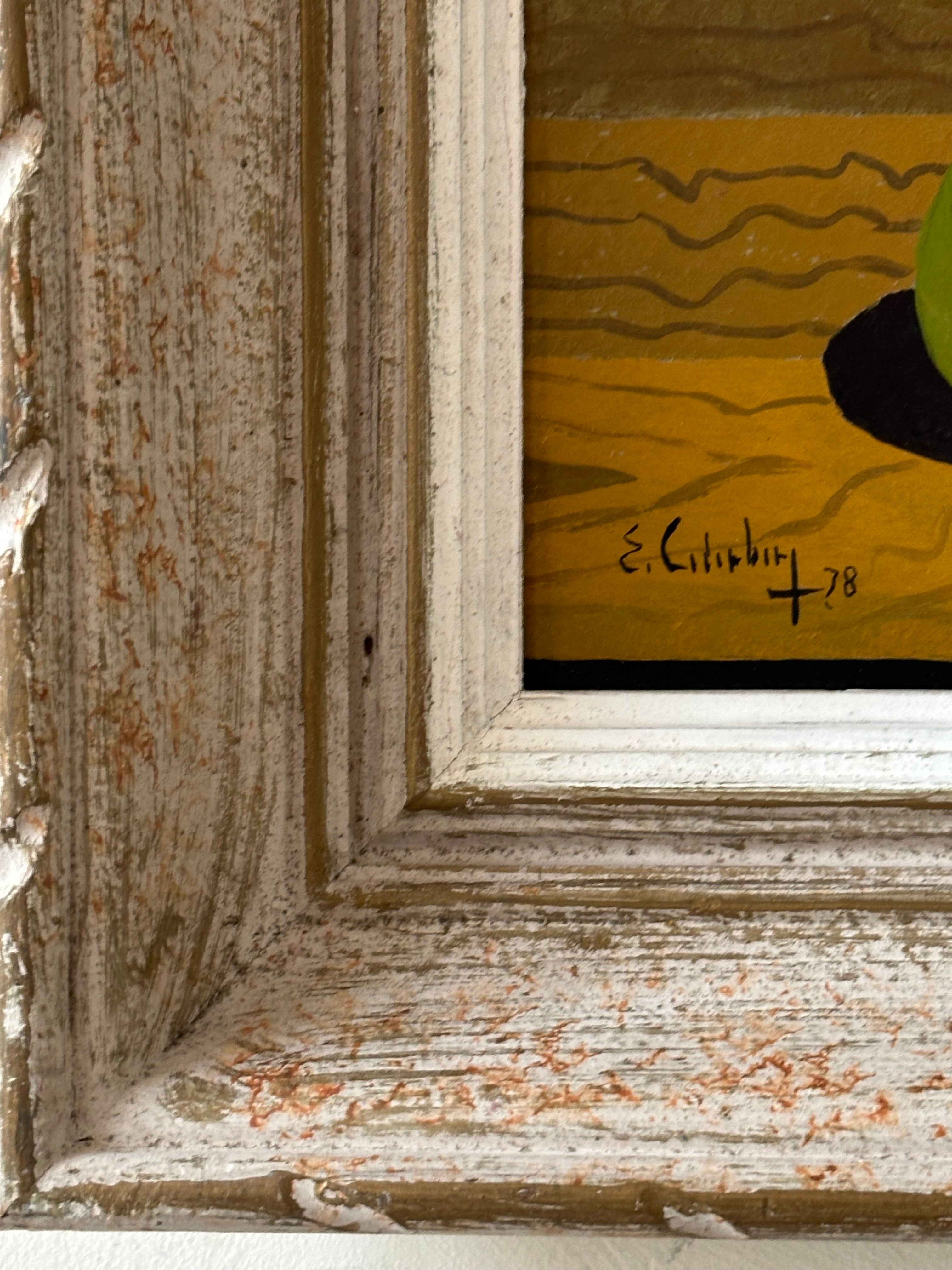 Conkers in Vintage French Frame