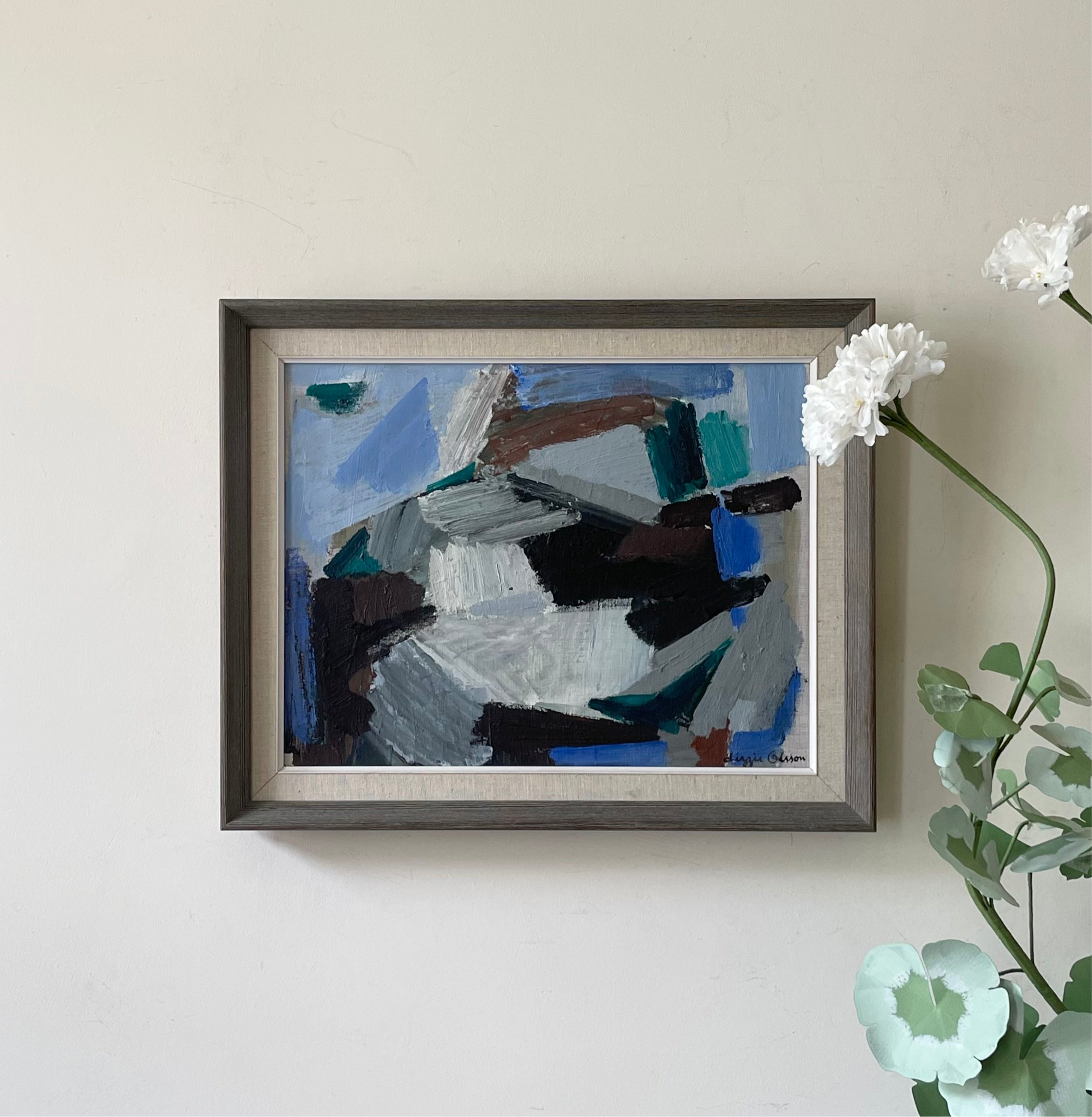Abstract in Blue