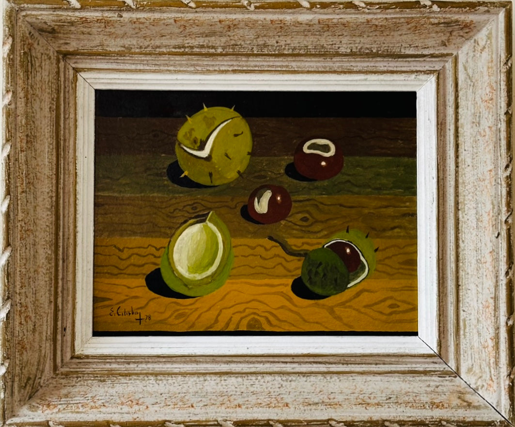 Conkers in Vintage French Frame