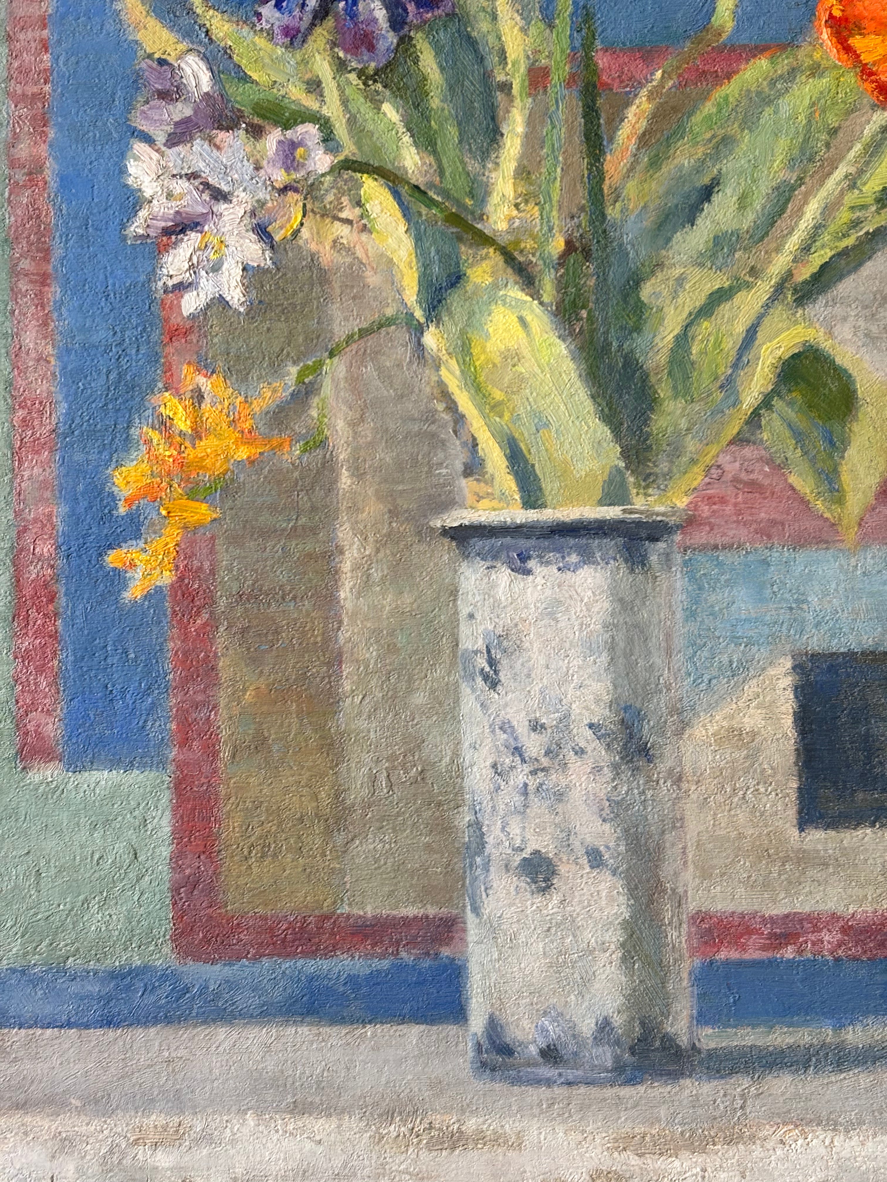 Spring Flowers and Lemon
