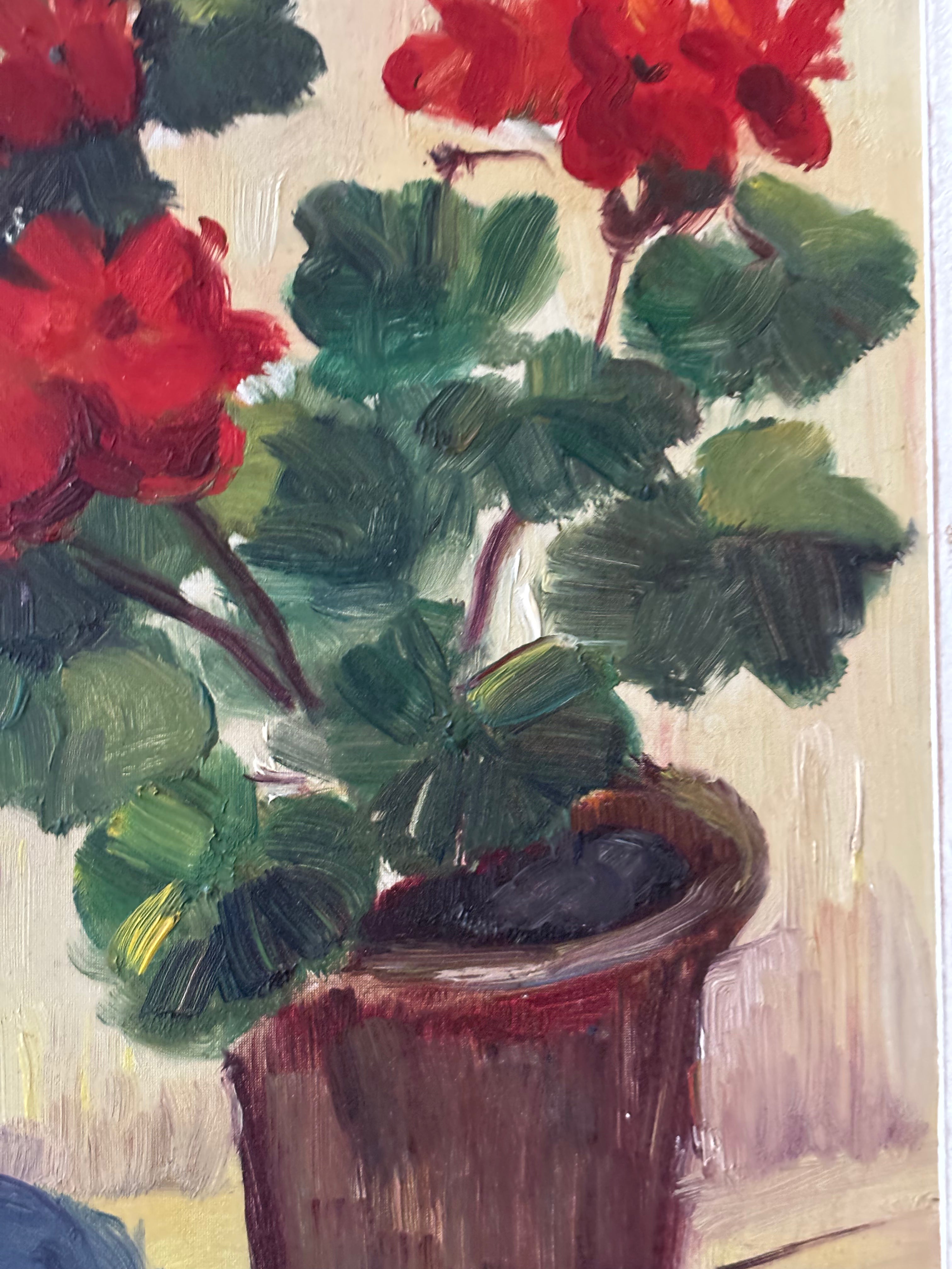 French Geraniums