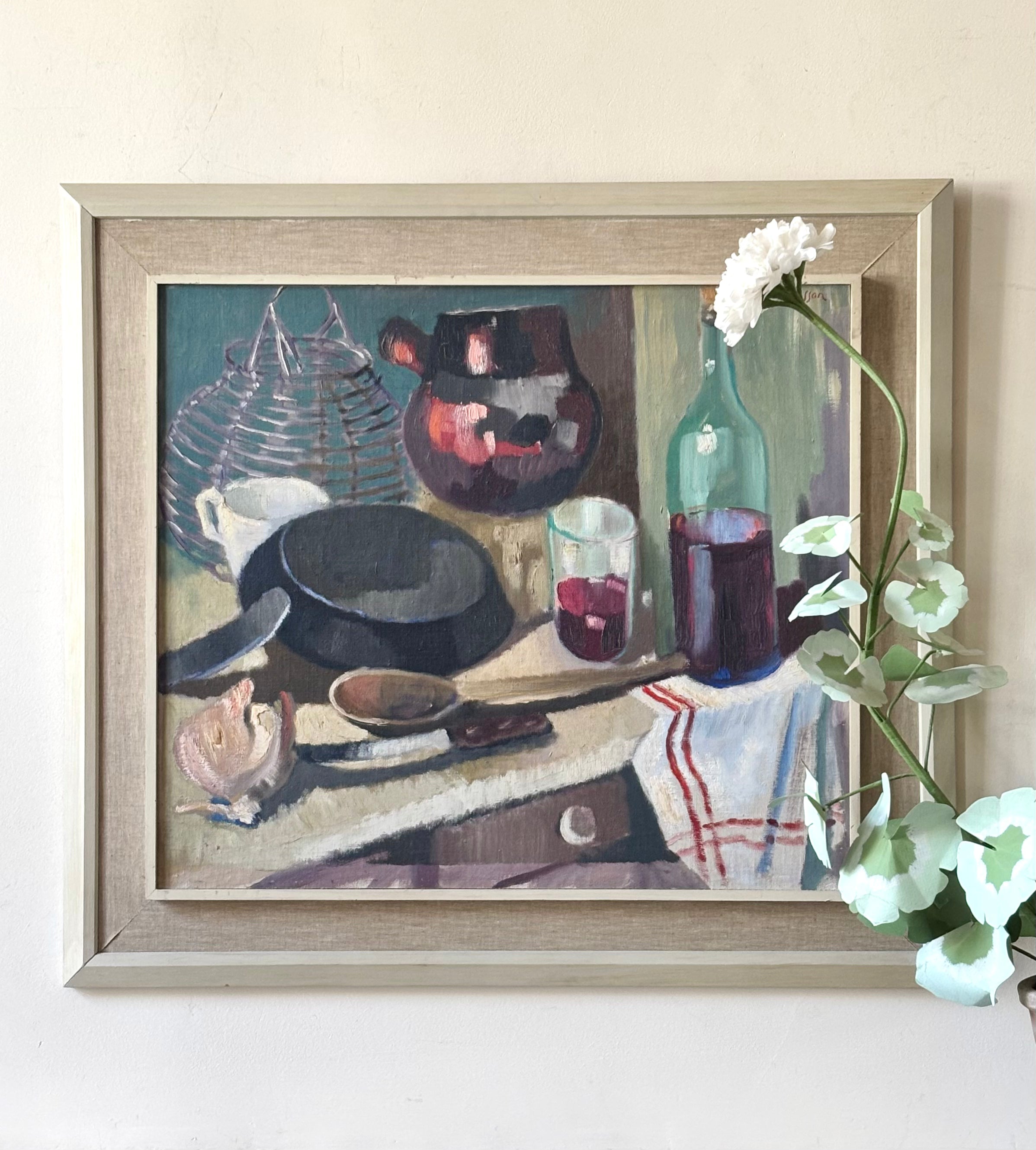 Still Life with Wine