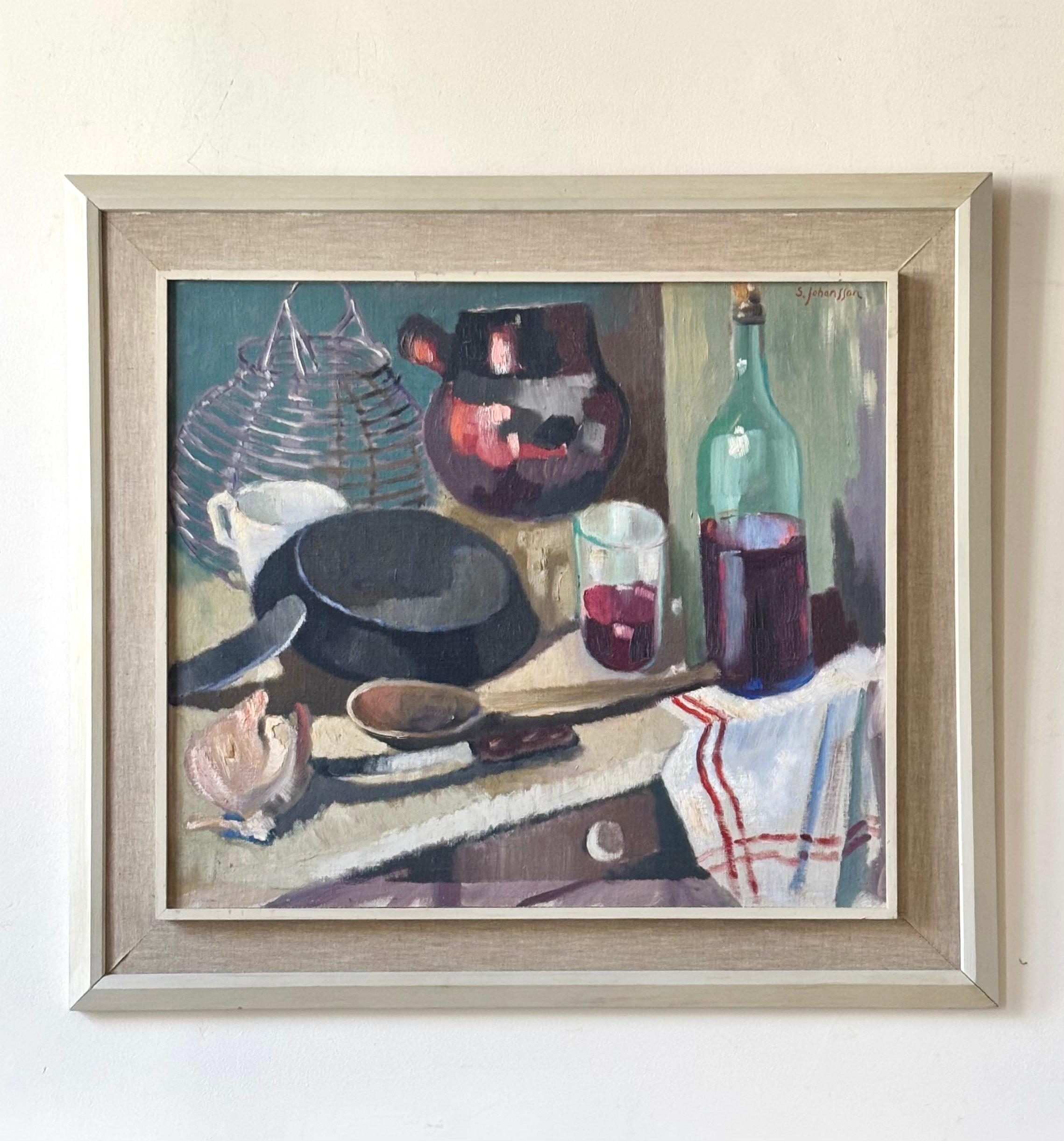 Still Life with Wine