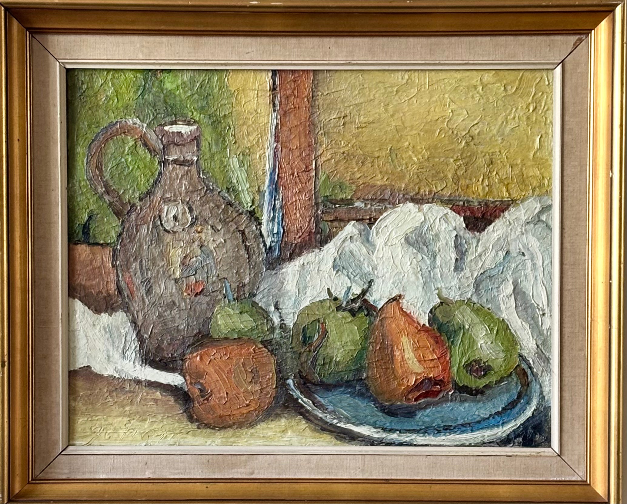 Still Life with Pears and Jug
