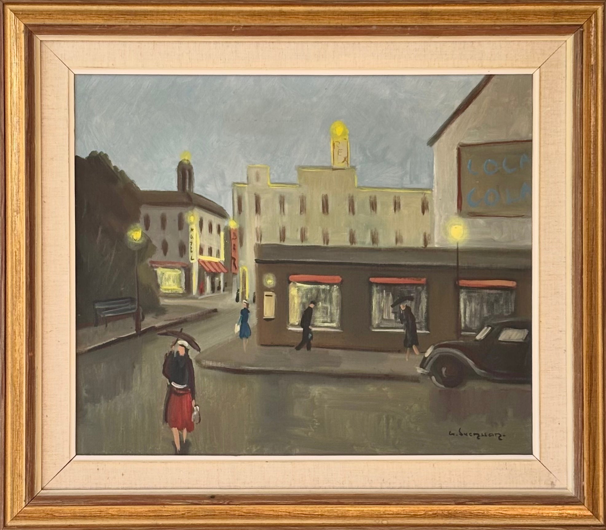 Quiet Street Corner