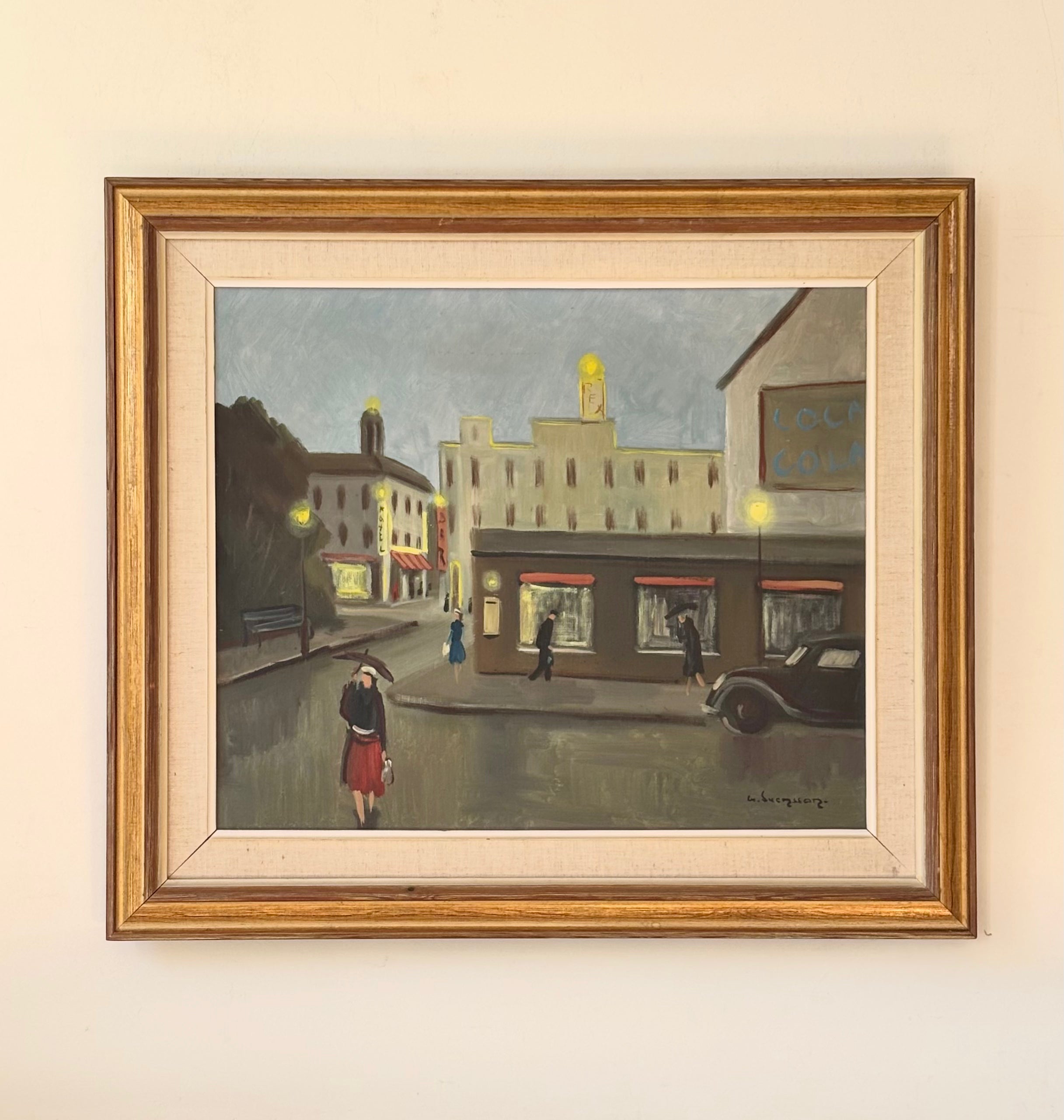 Quiet Street Corner