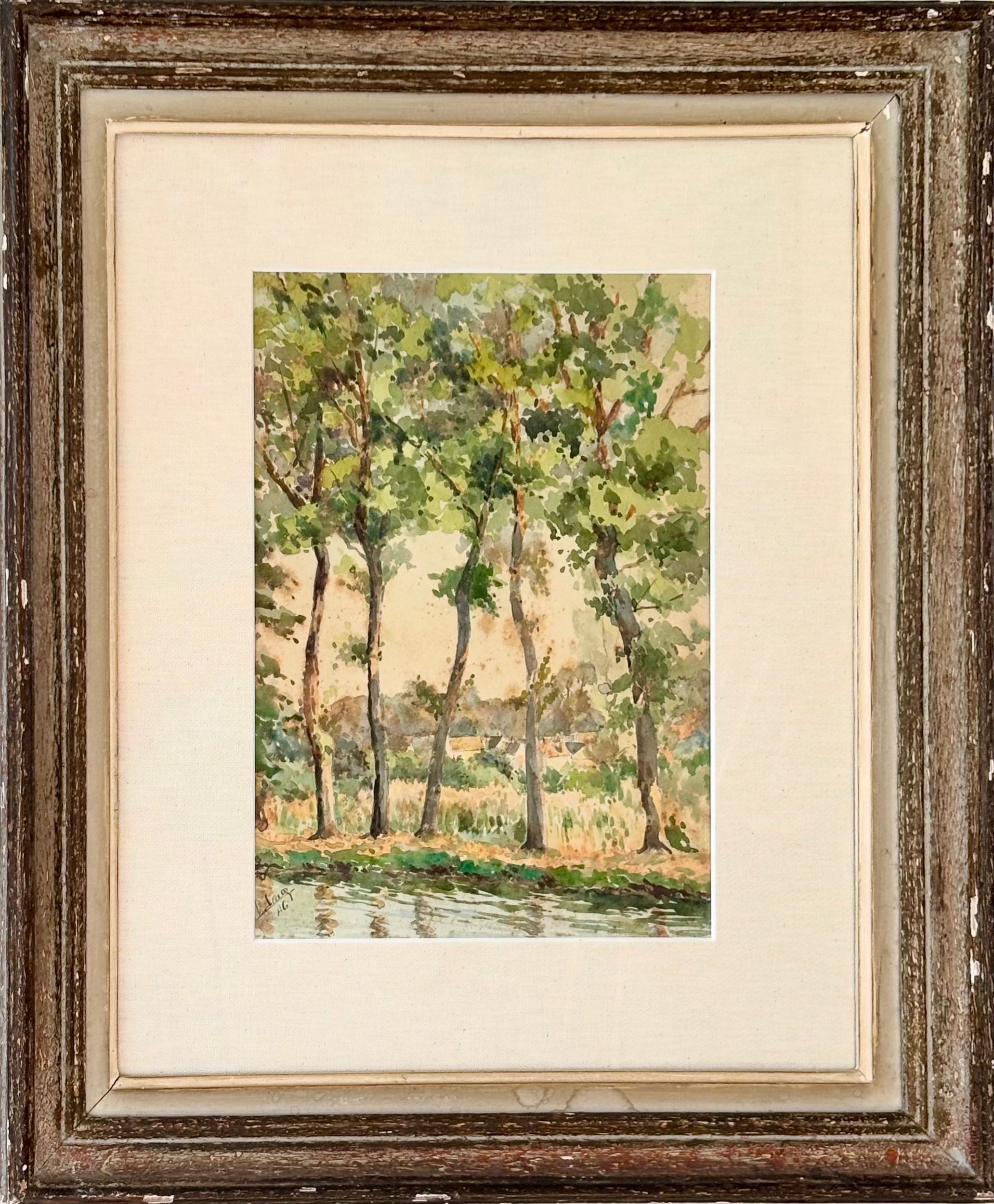 Watercolour Trees
