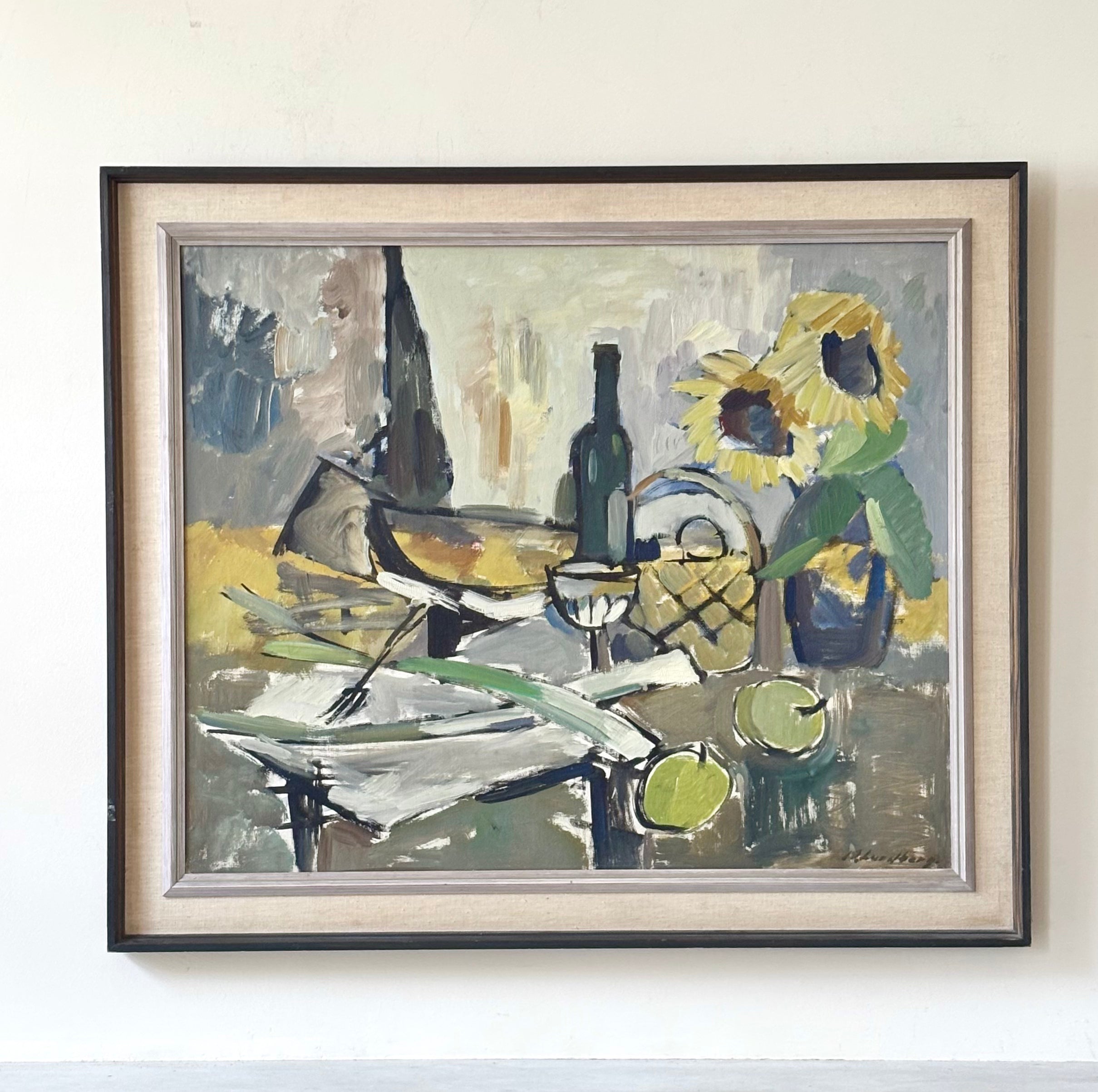 Still Life with Sunflowers