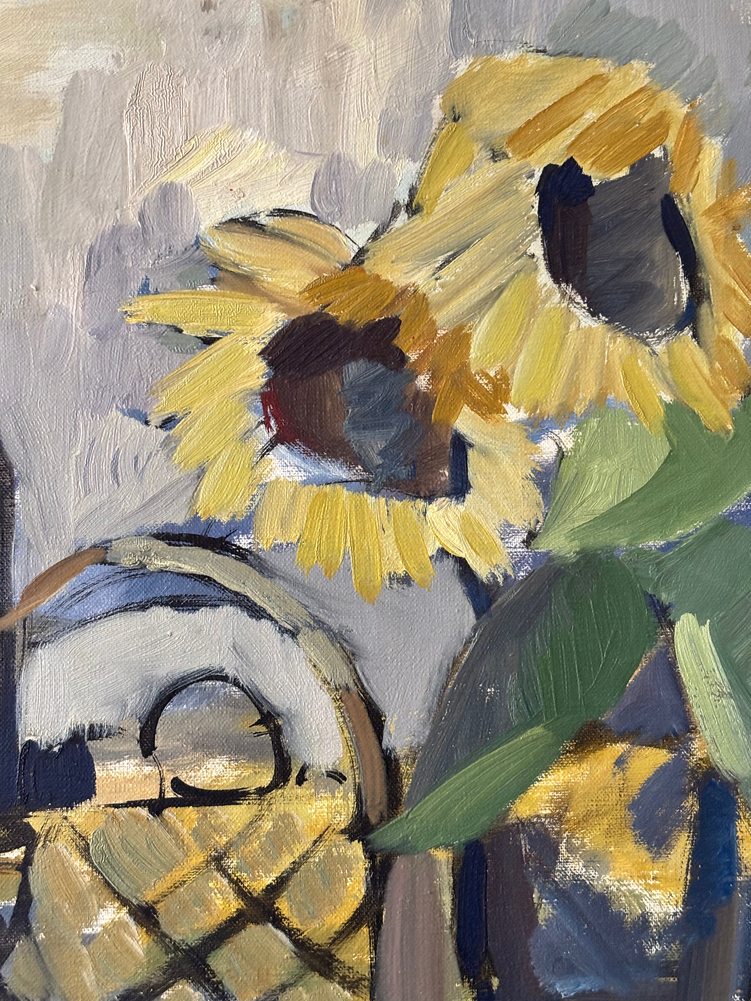 Still Life with Sunflowers