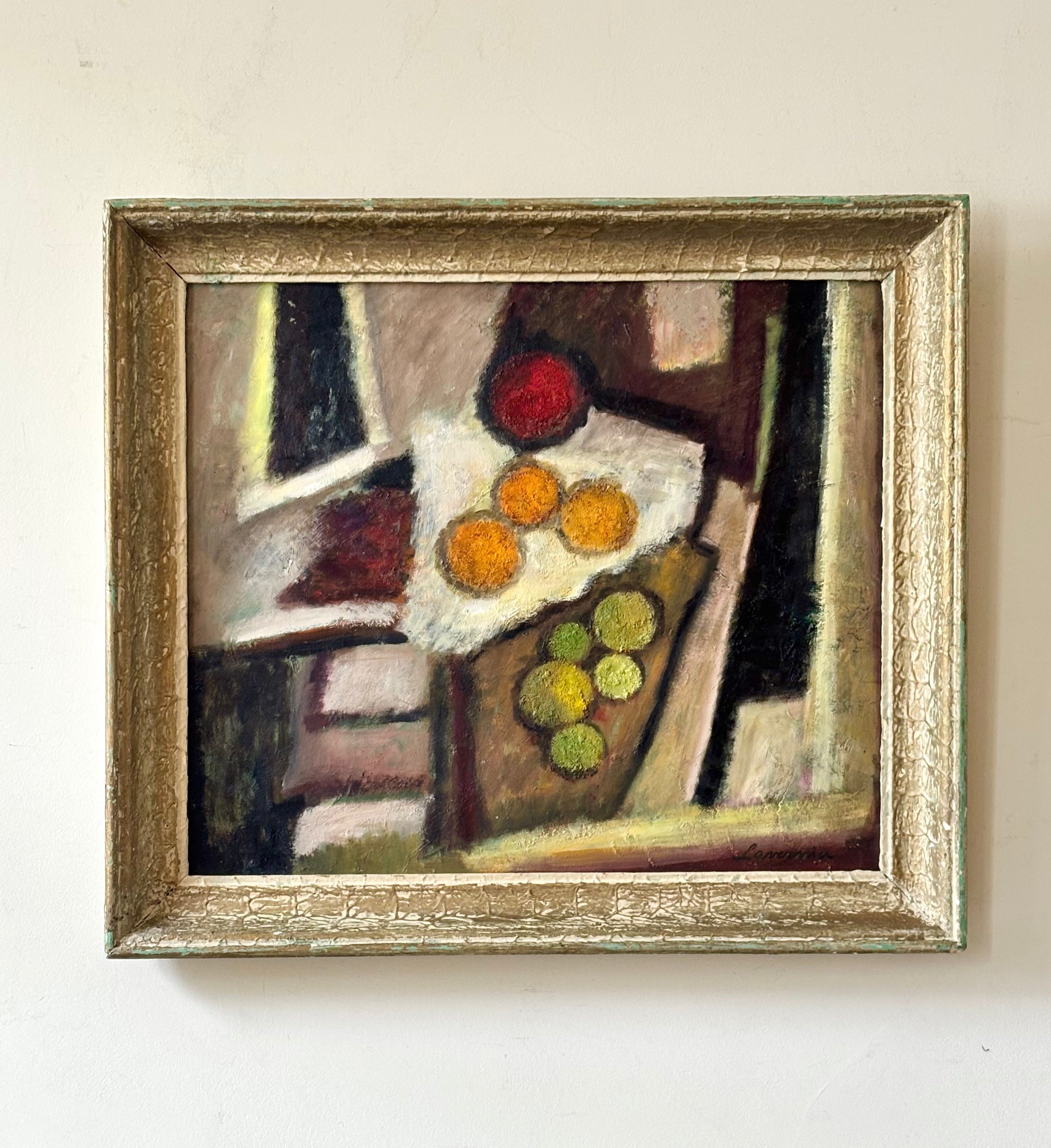 Abstract Still Life with Fruit