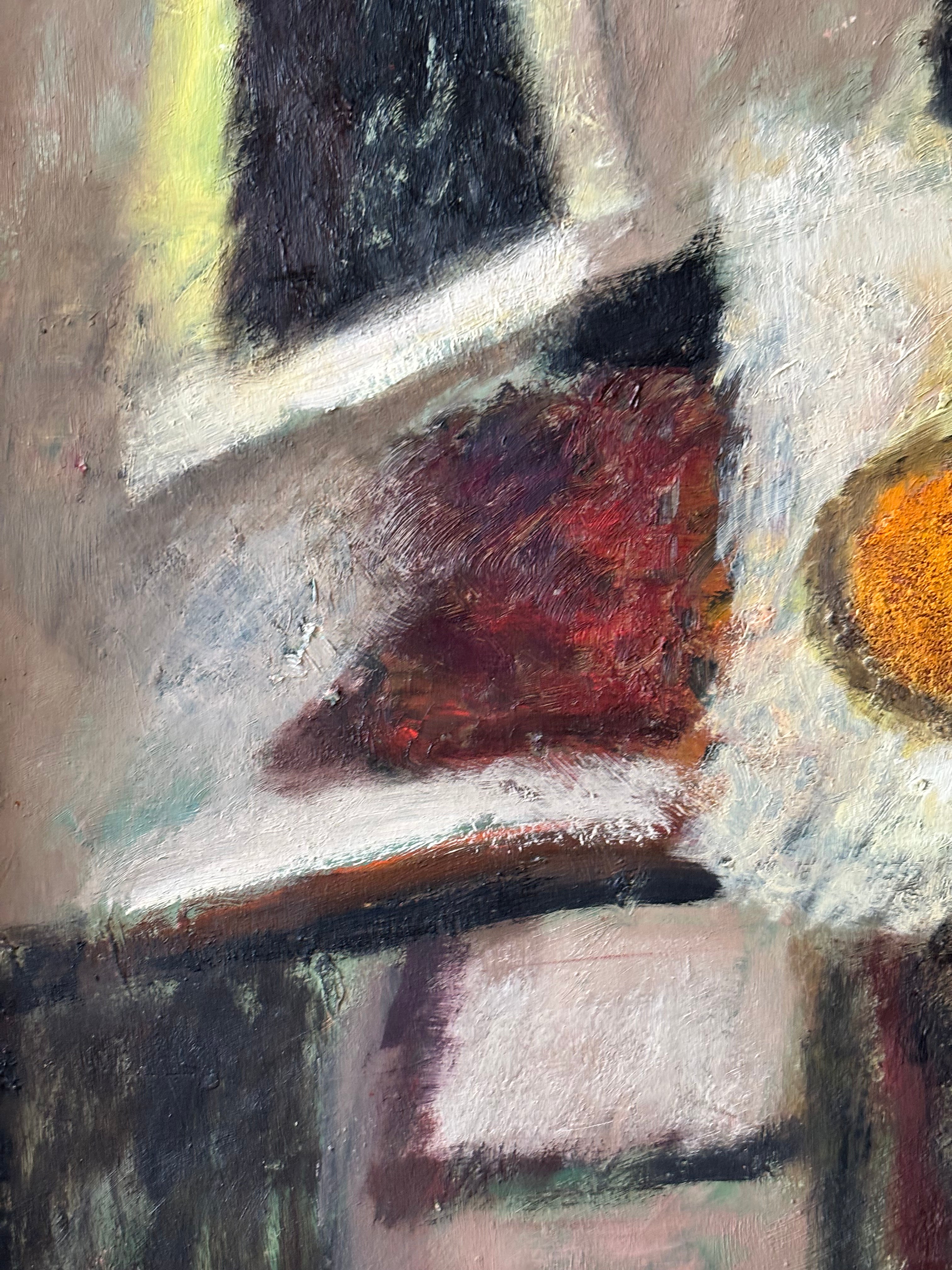 Abstract Still Life with Fruit