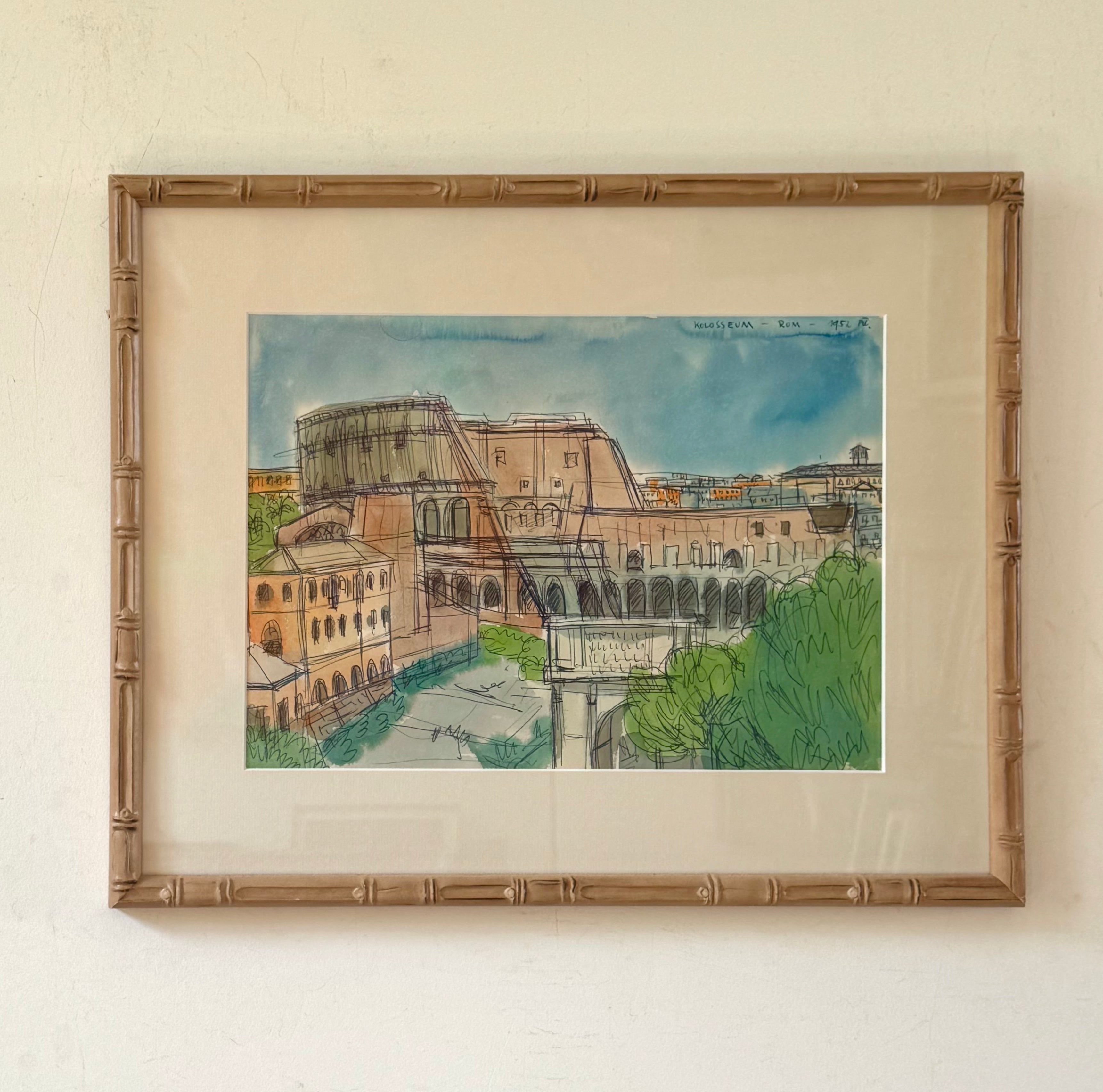 Rome; The Colosseum