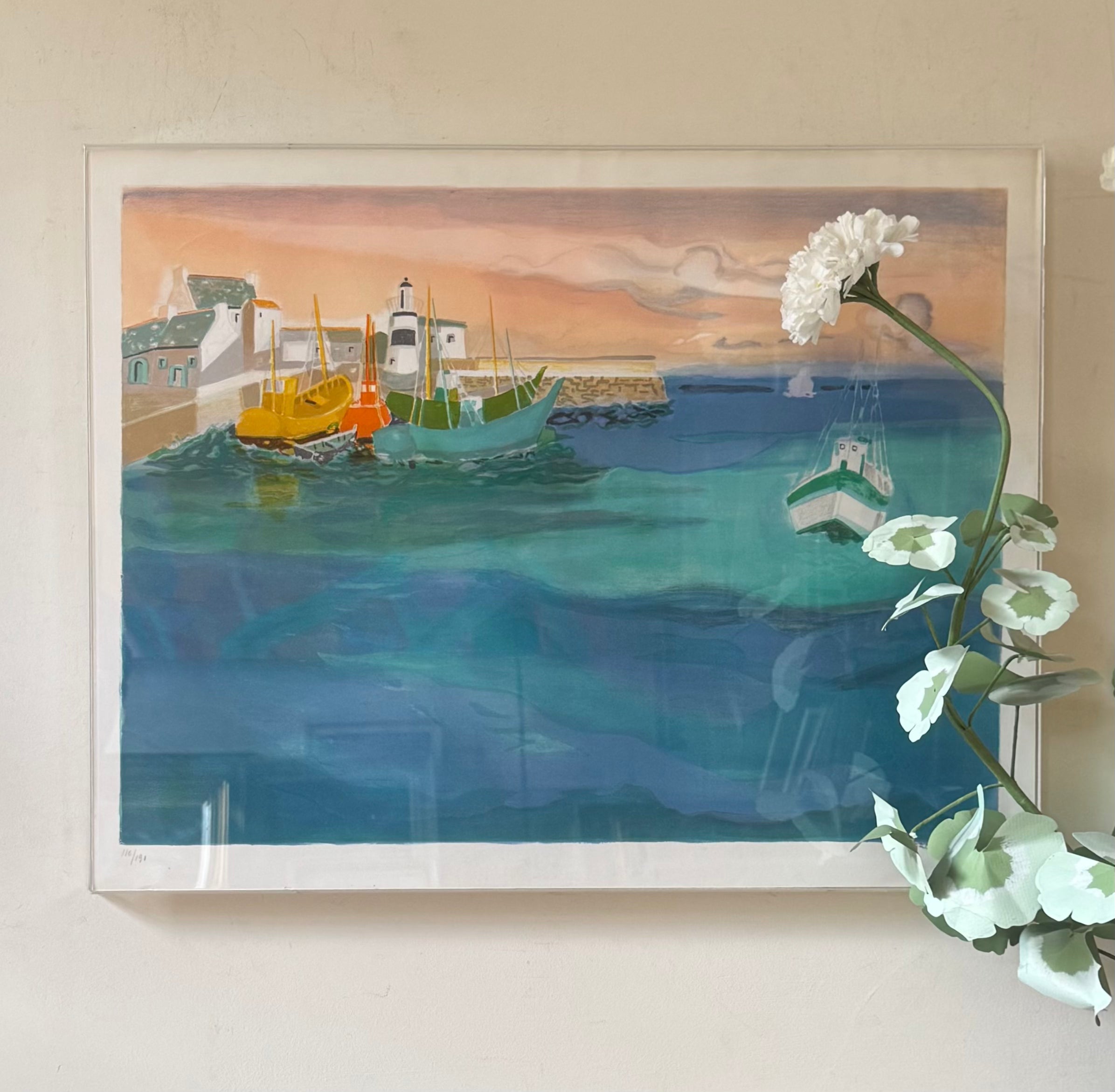 Harbour Lithograph