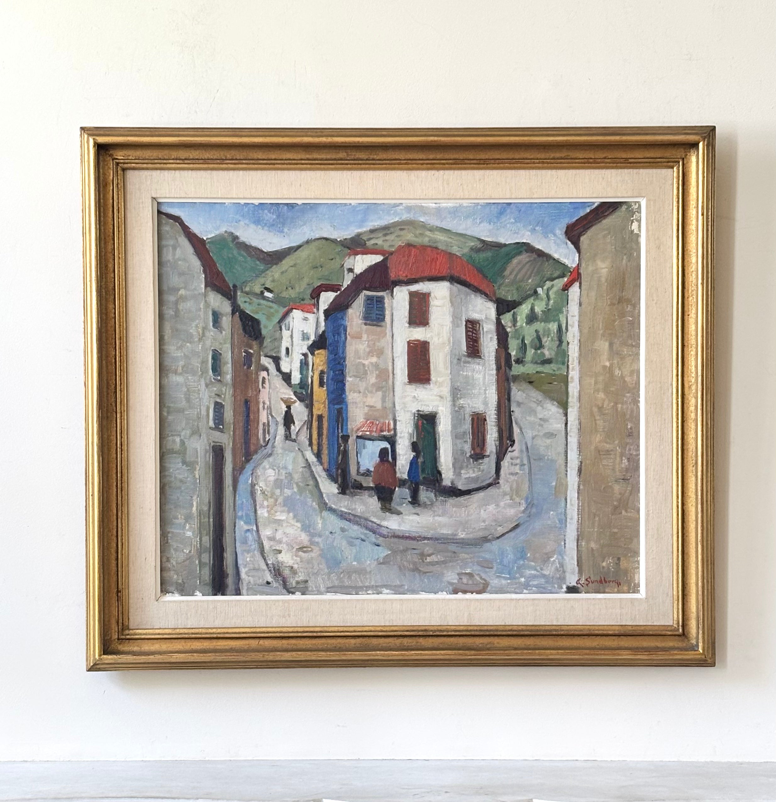 Mediterranean Street Corner