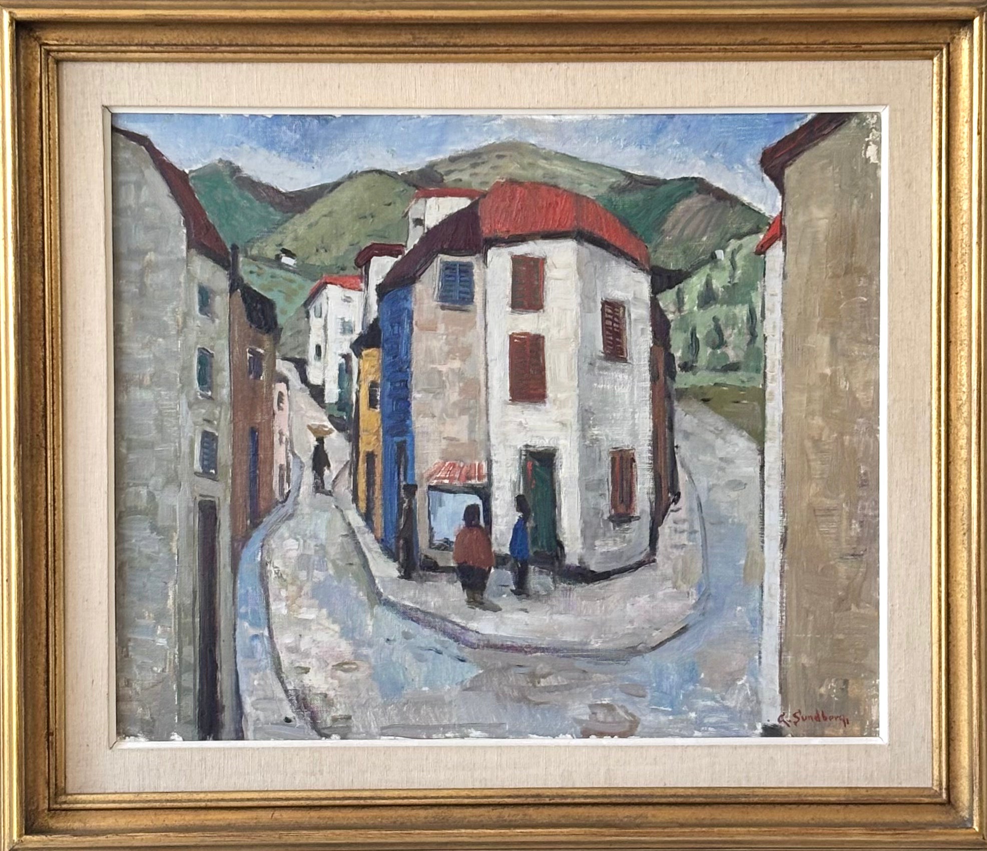 Mediterranean Street Corner