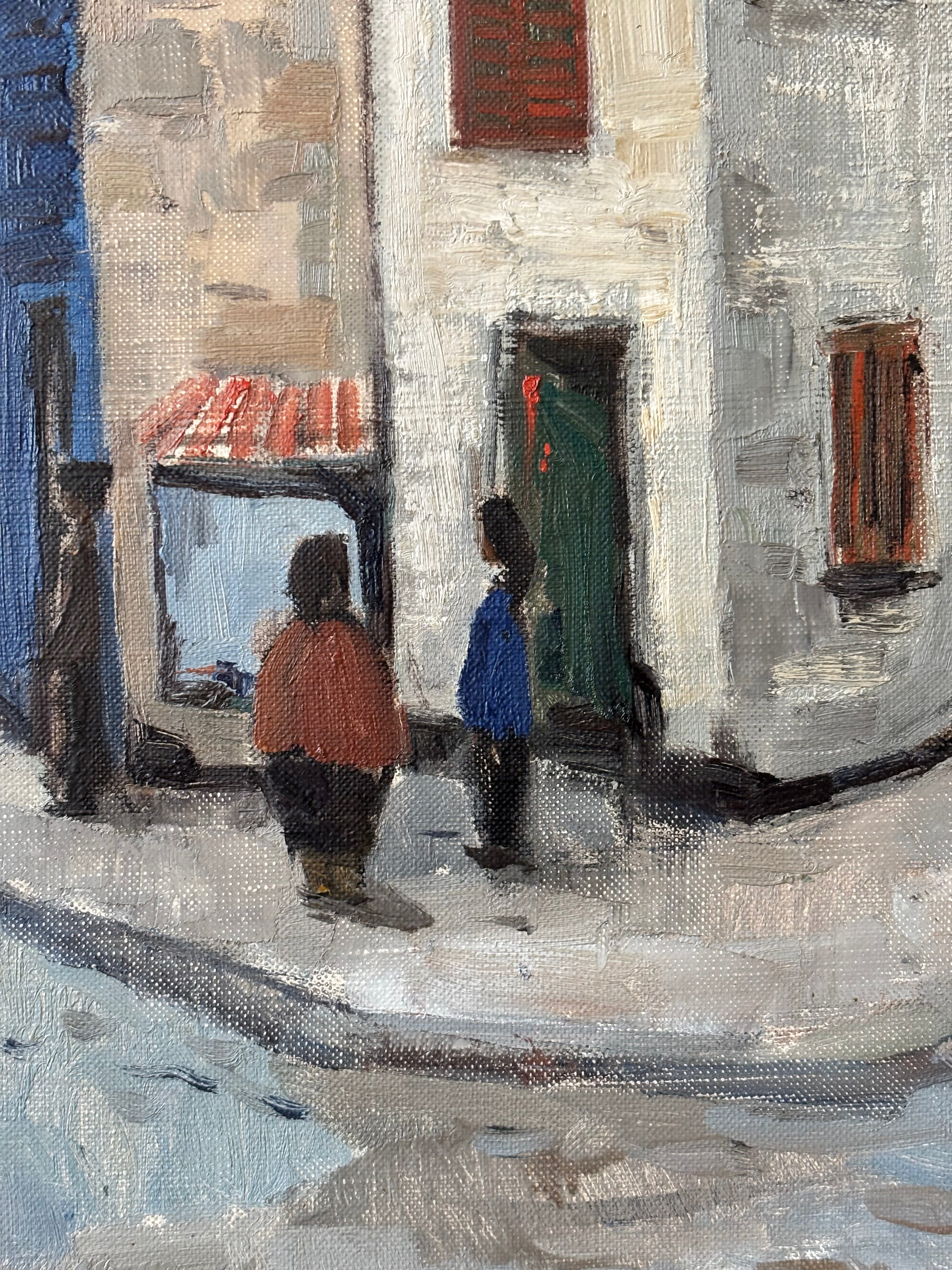 Mediterranean Street Corner