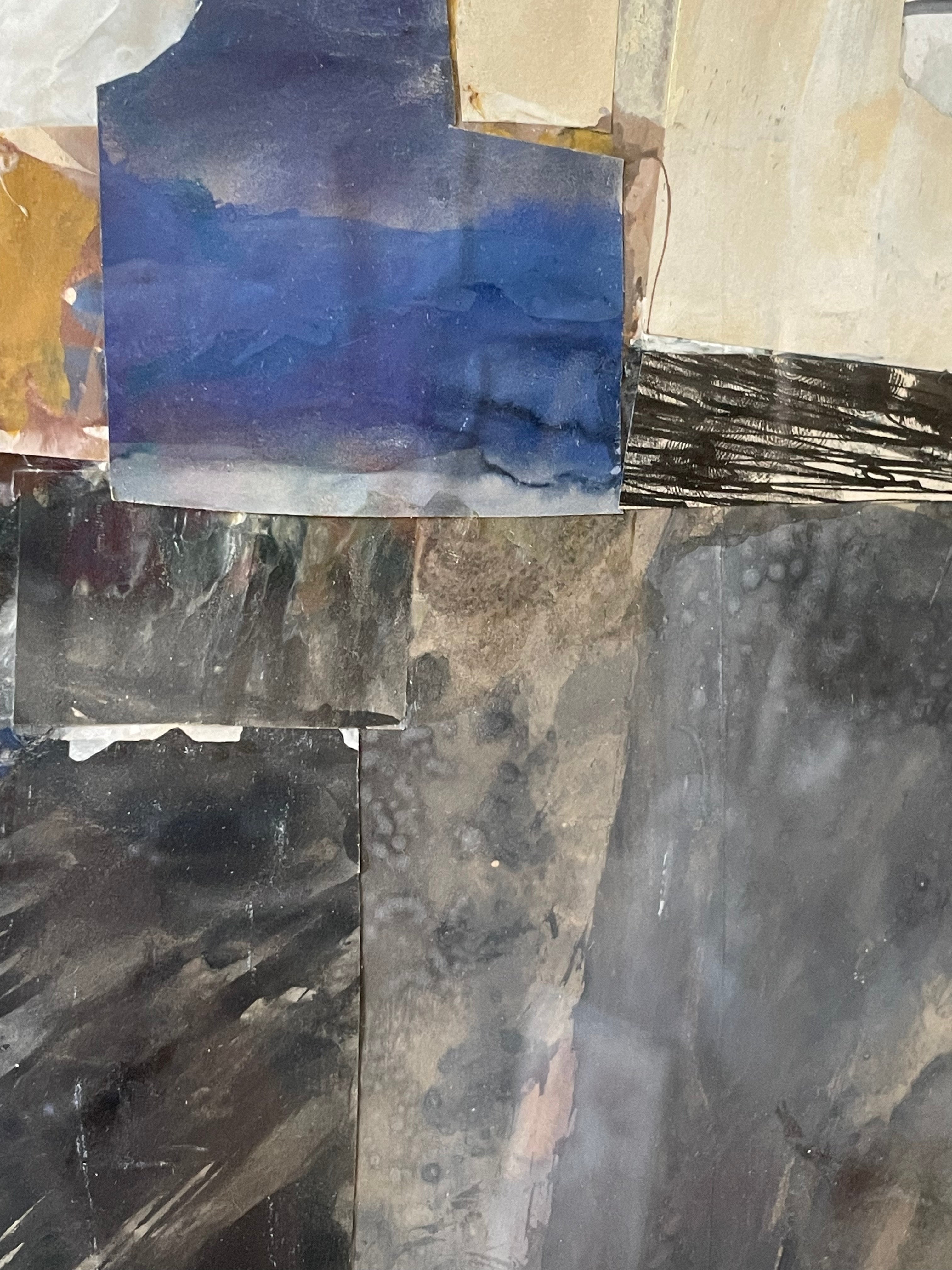 Abstract Blue