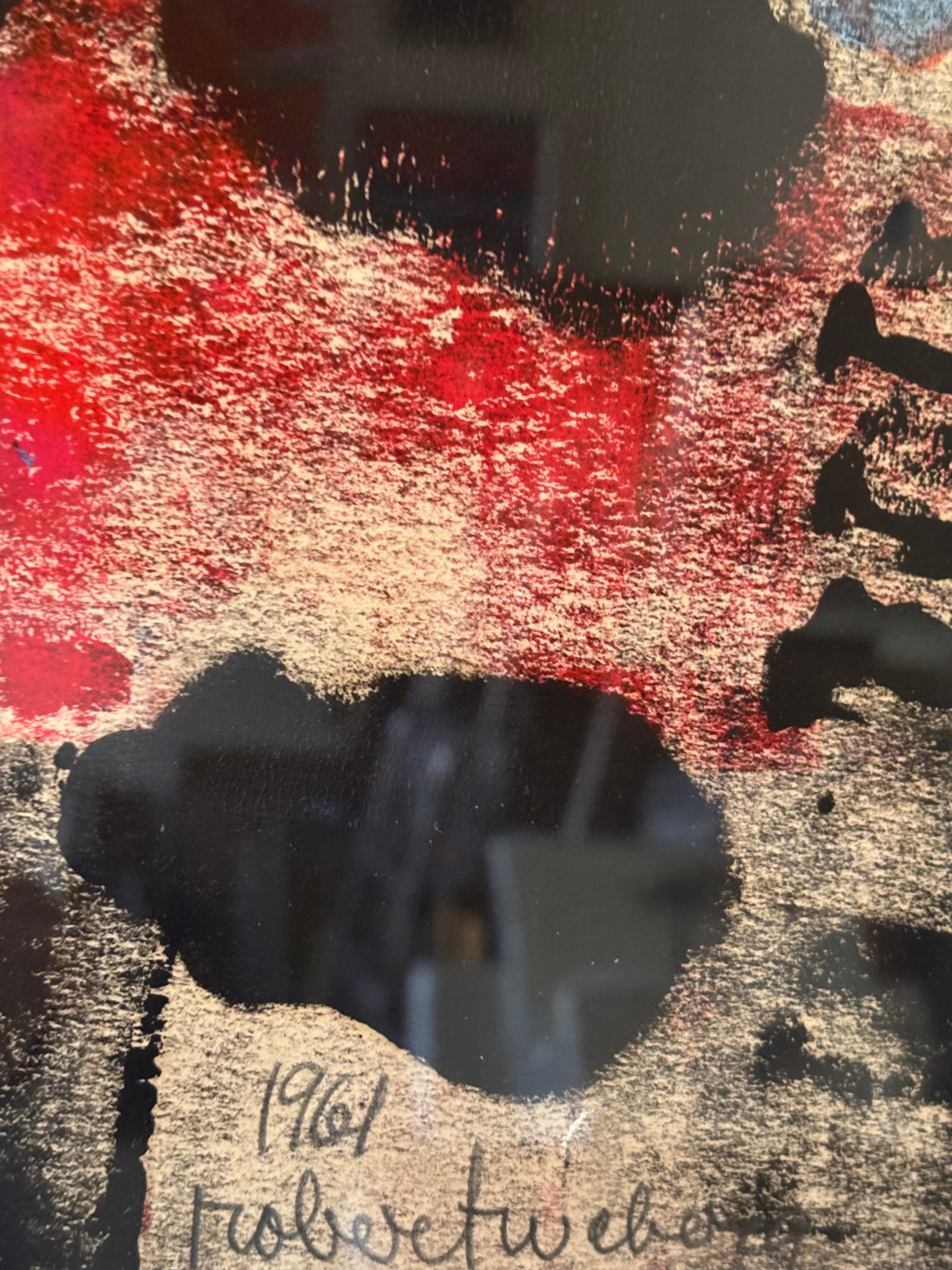 Black and Red Abstract