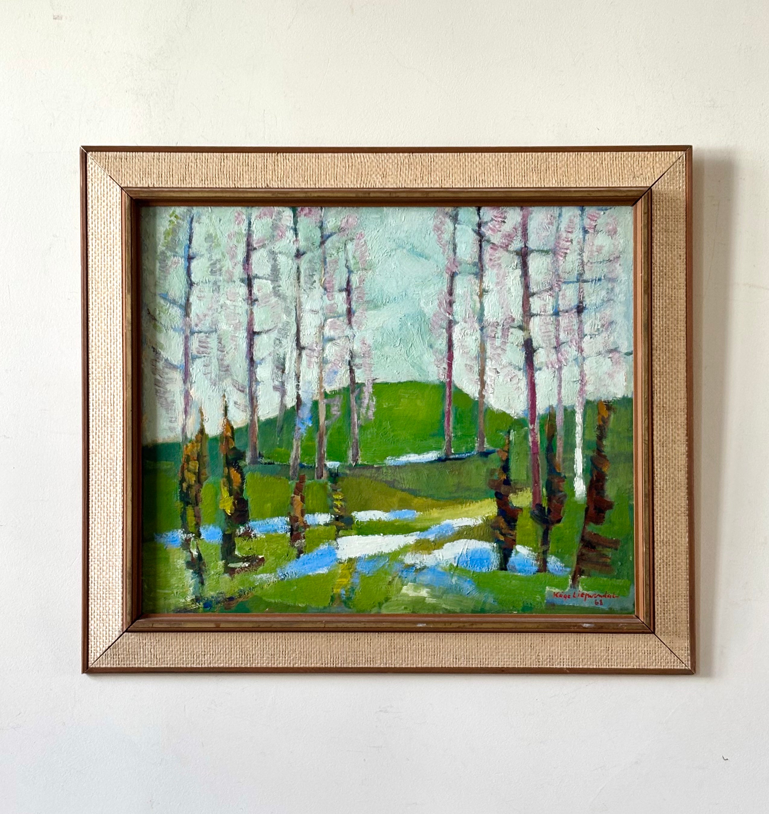 Trees by the Stream