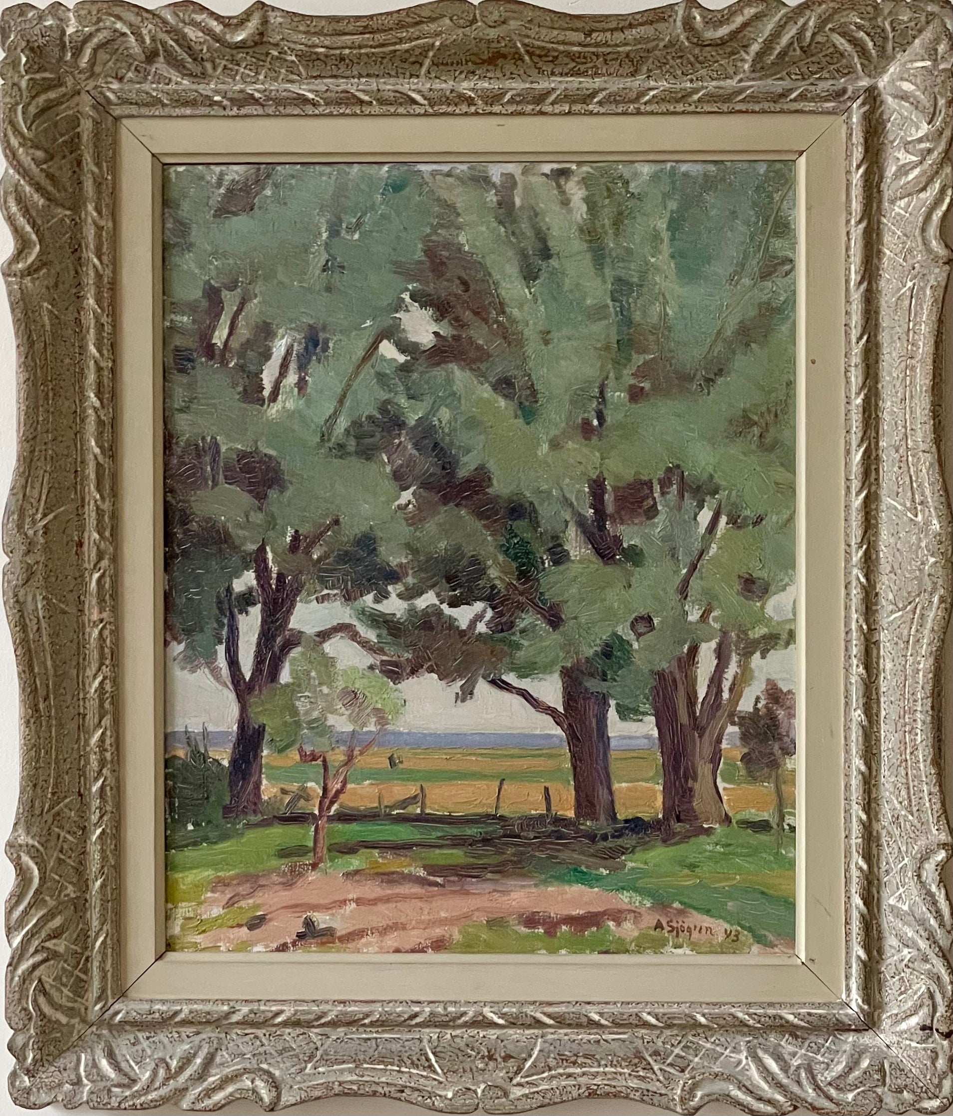 Trees by the Fields