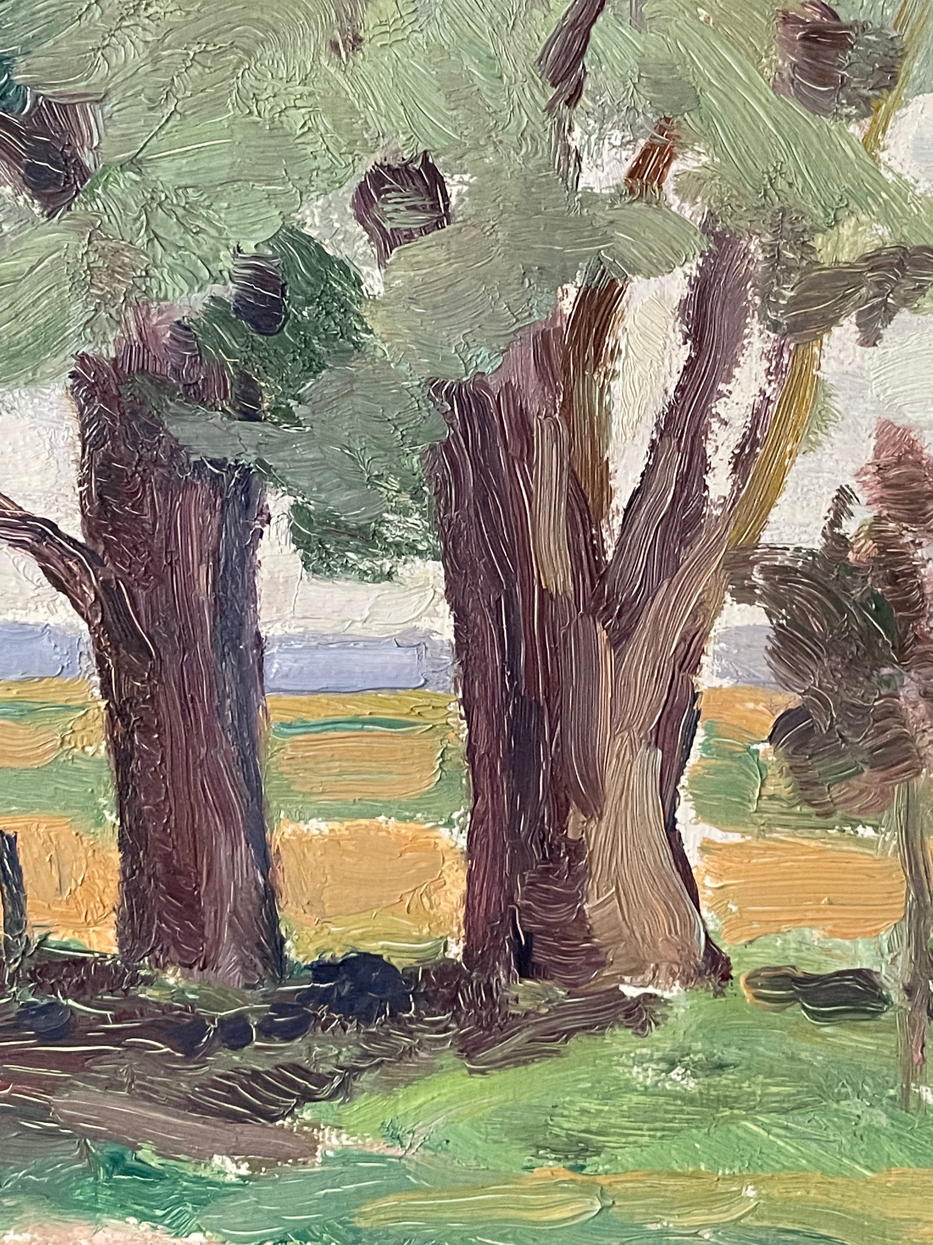 Trees by the Fields