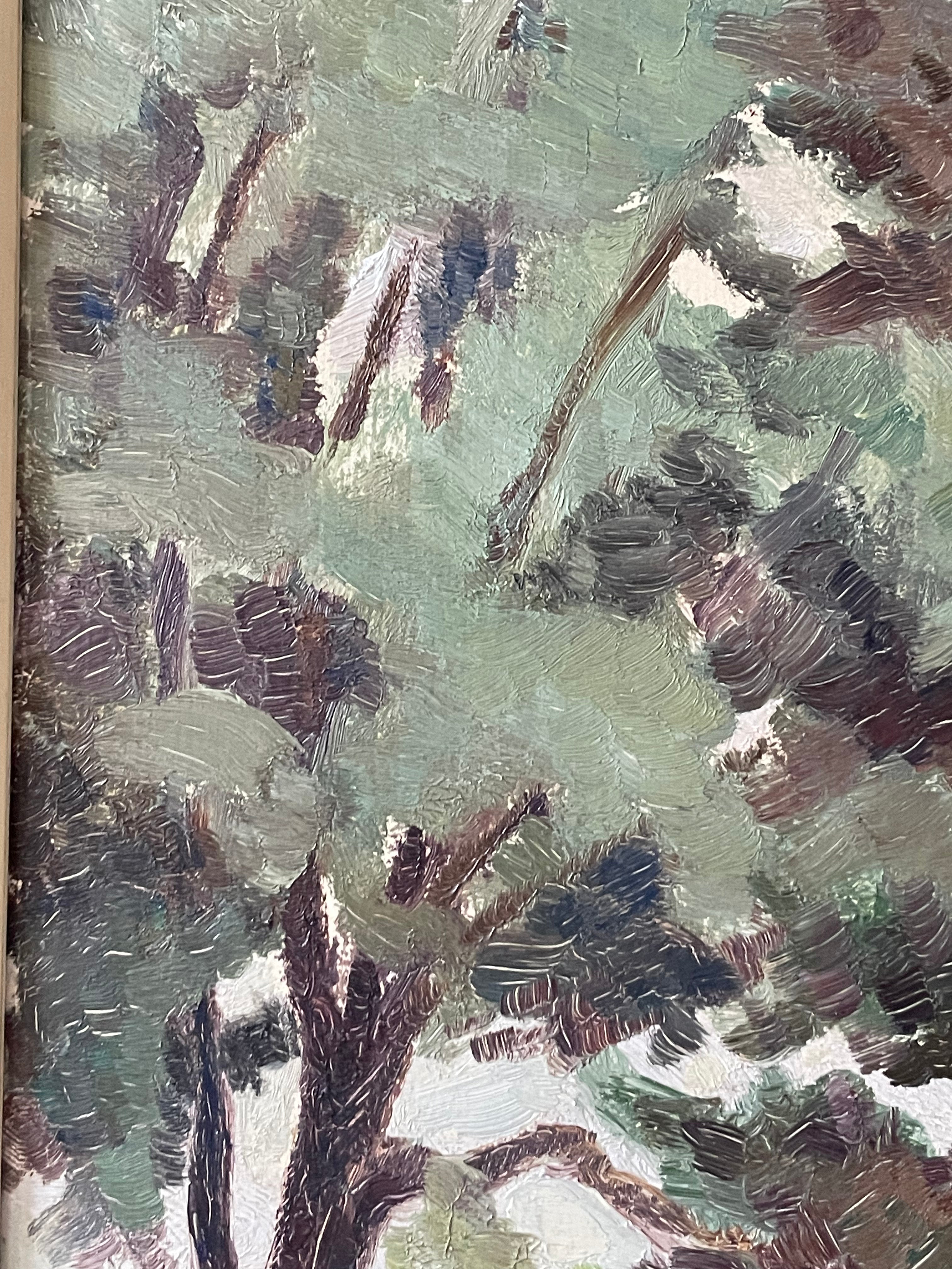 Trees by the Fields