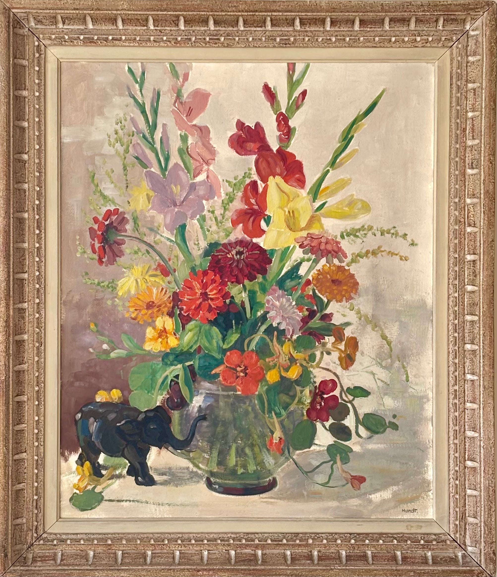 Flowers with Elephant
