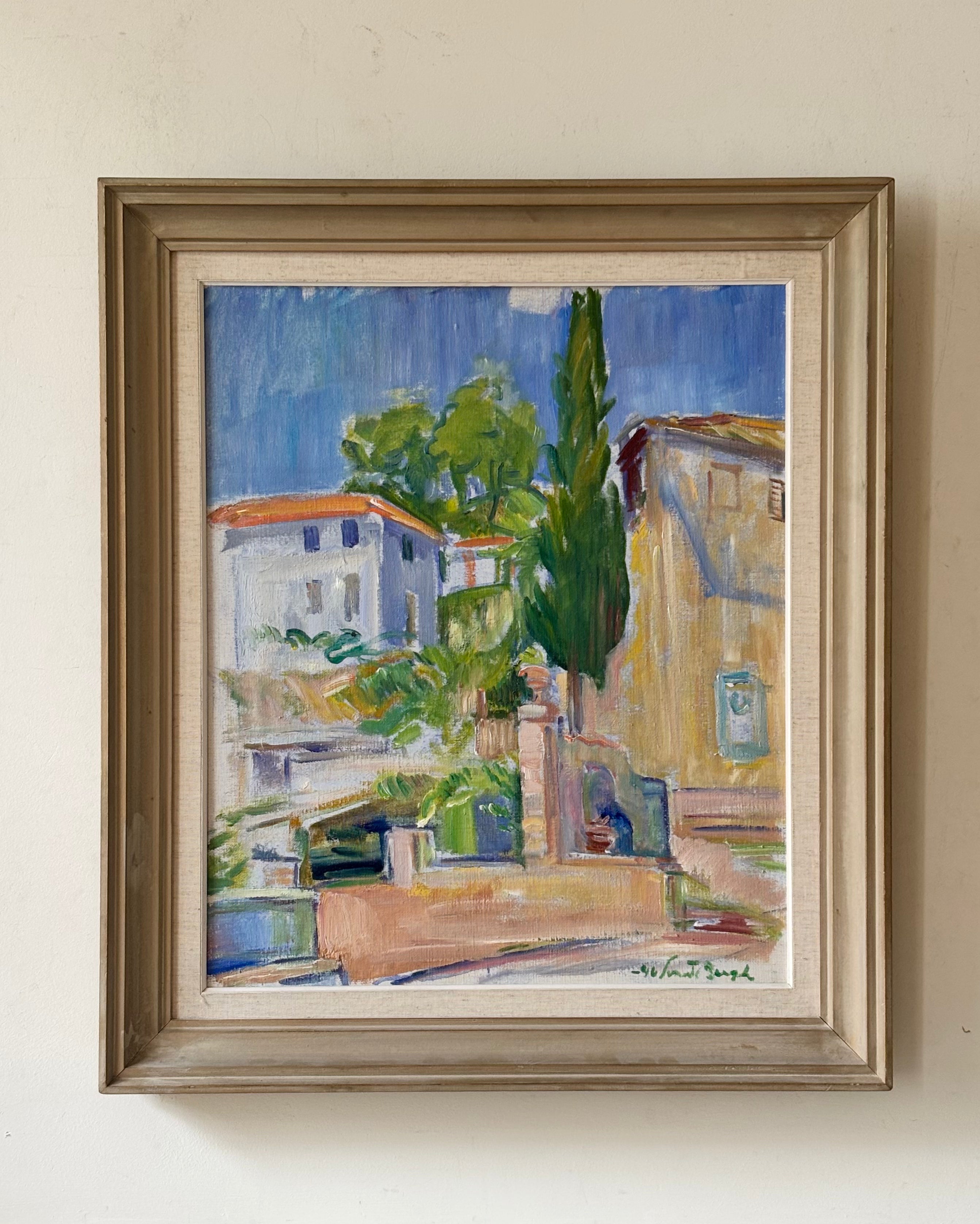 French Town in the Sun