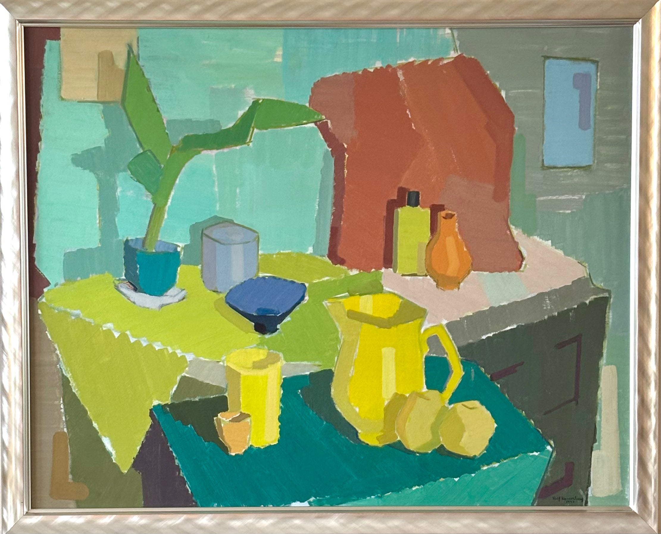 Still Life with Yellow Jug