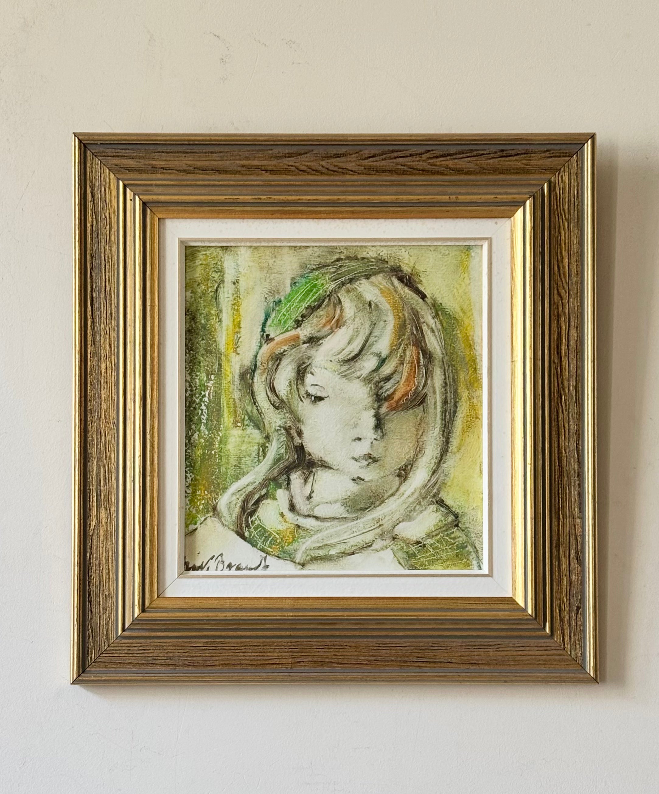 Girl on Yellow