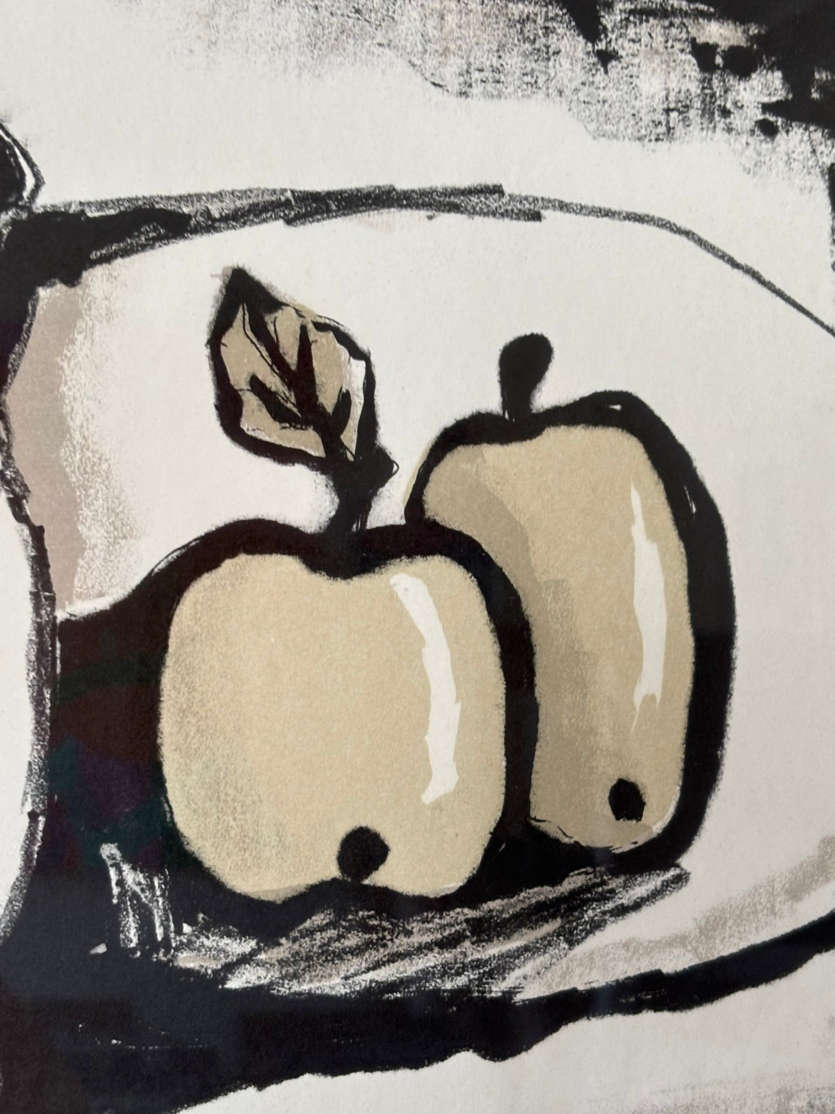Milk Jug and Apples