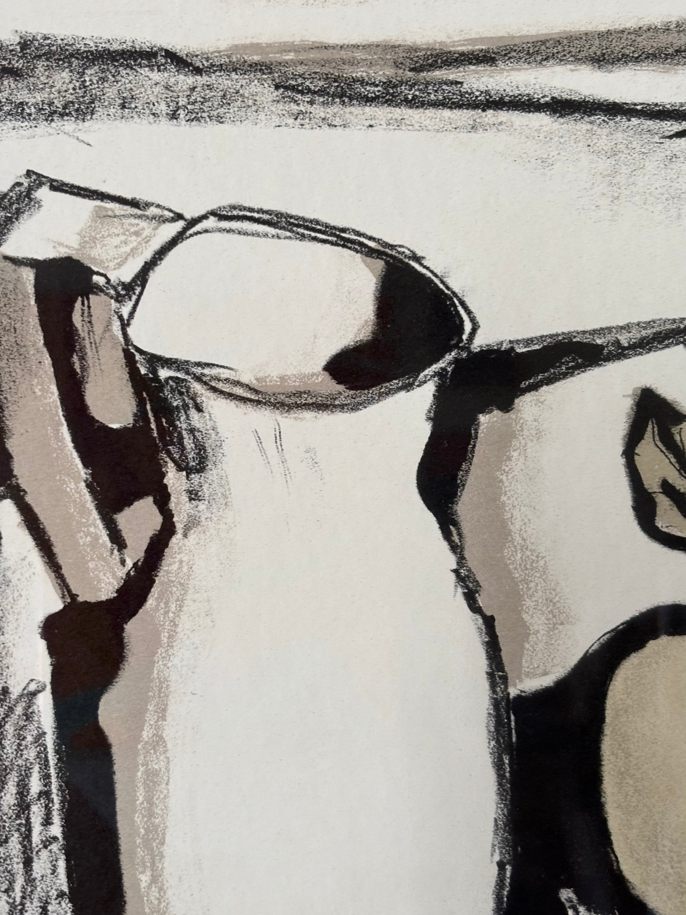 Milk Jug and Apples