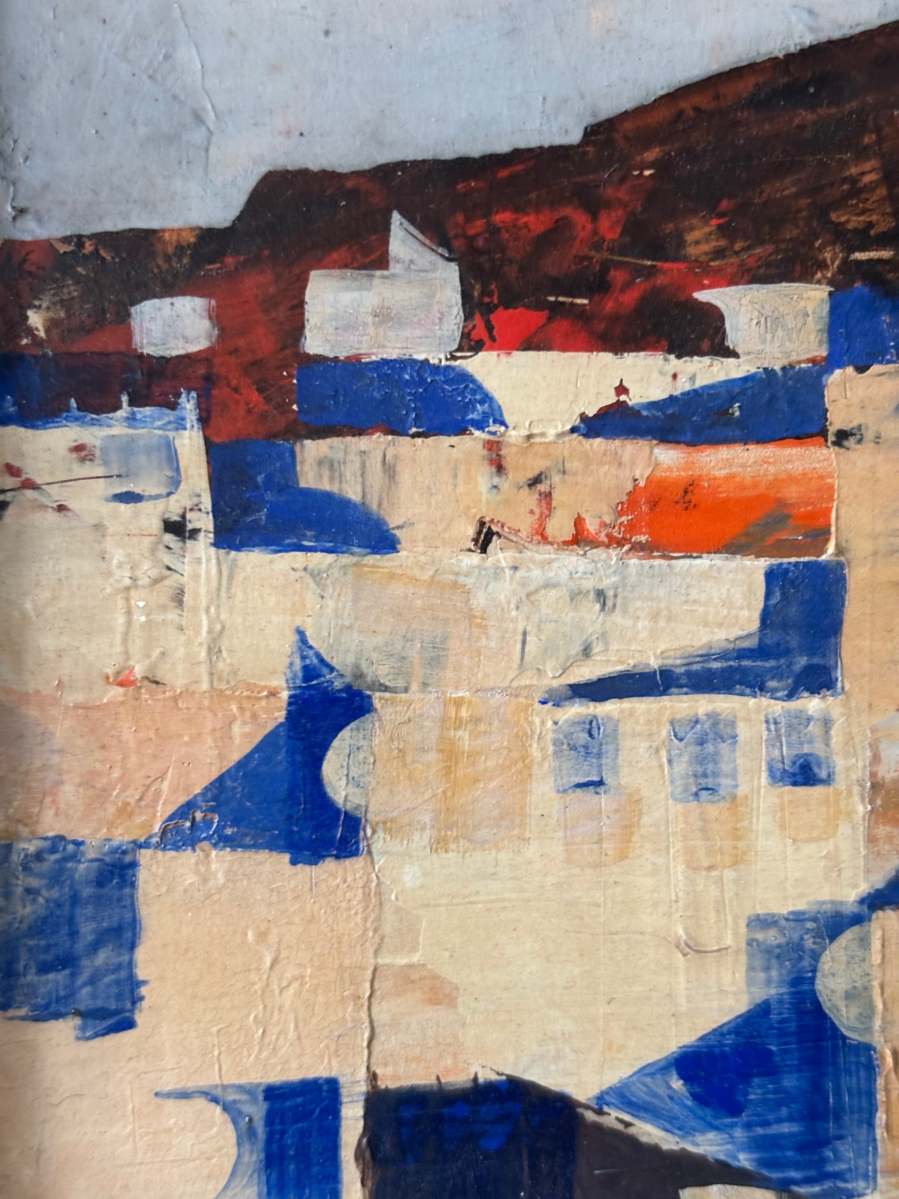 Abstract White Village