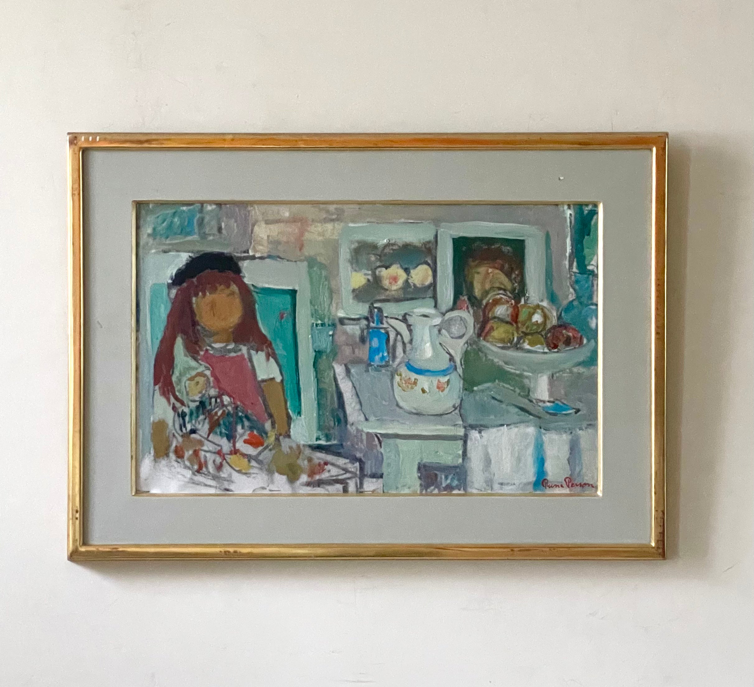 Girl and Doll