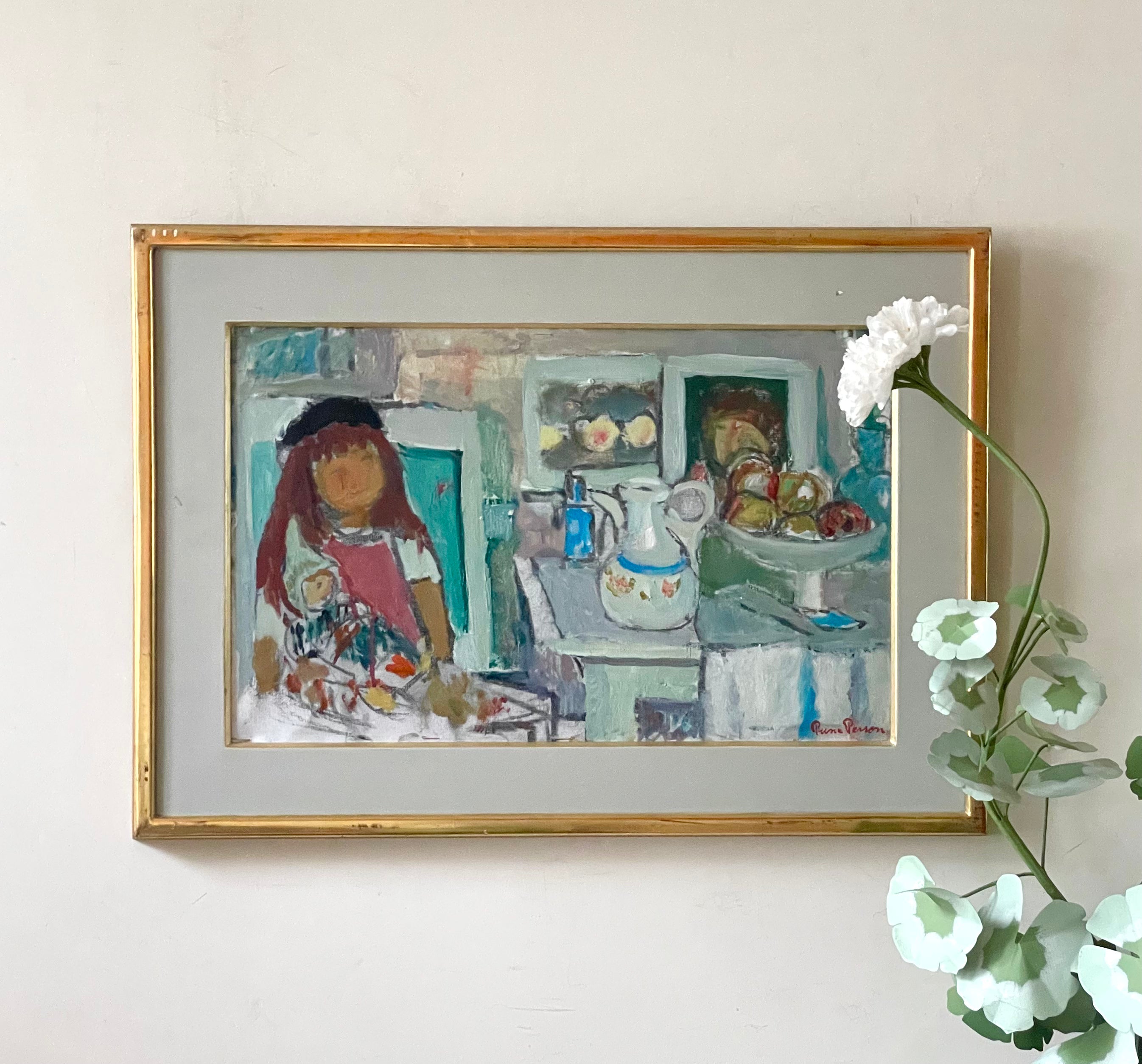 Girl and Doll