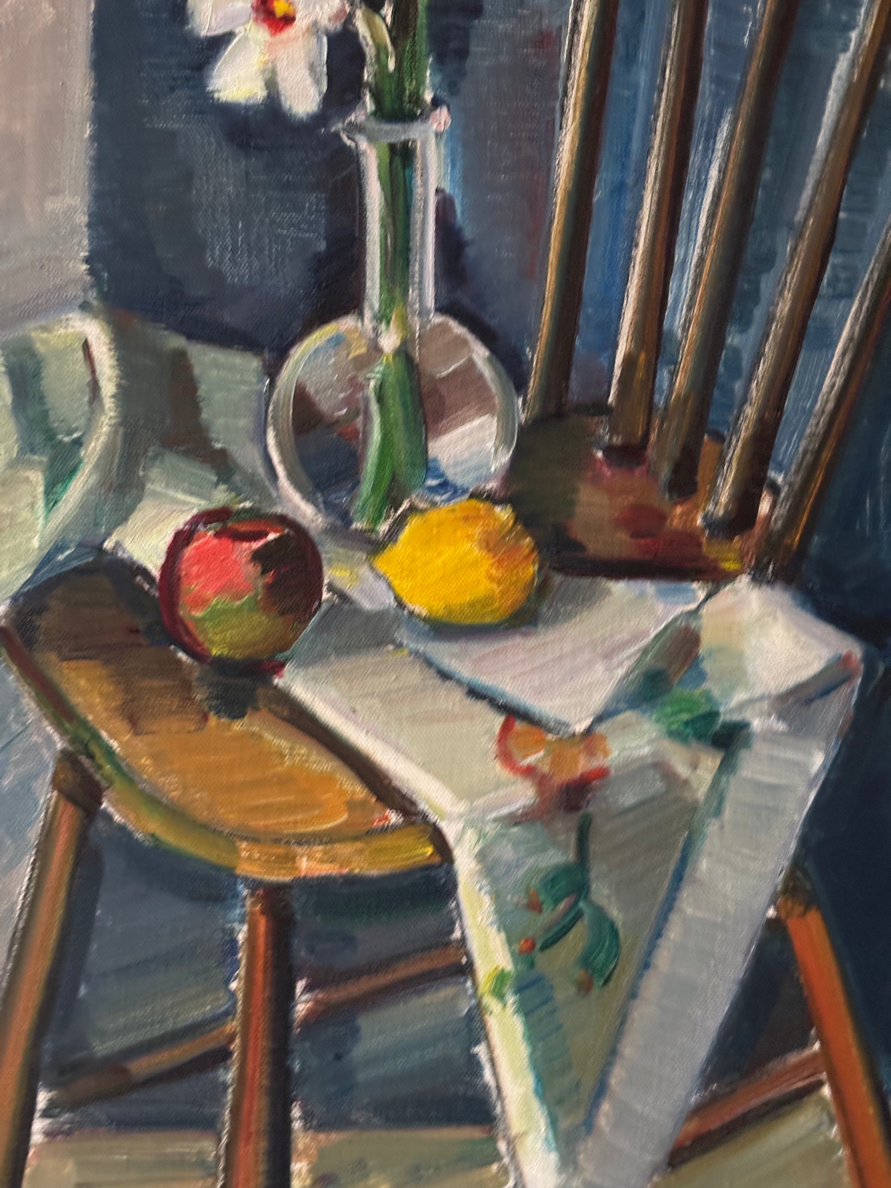 Still Life with Wooden Chair