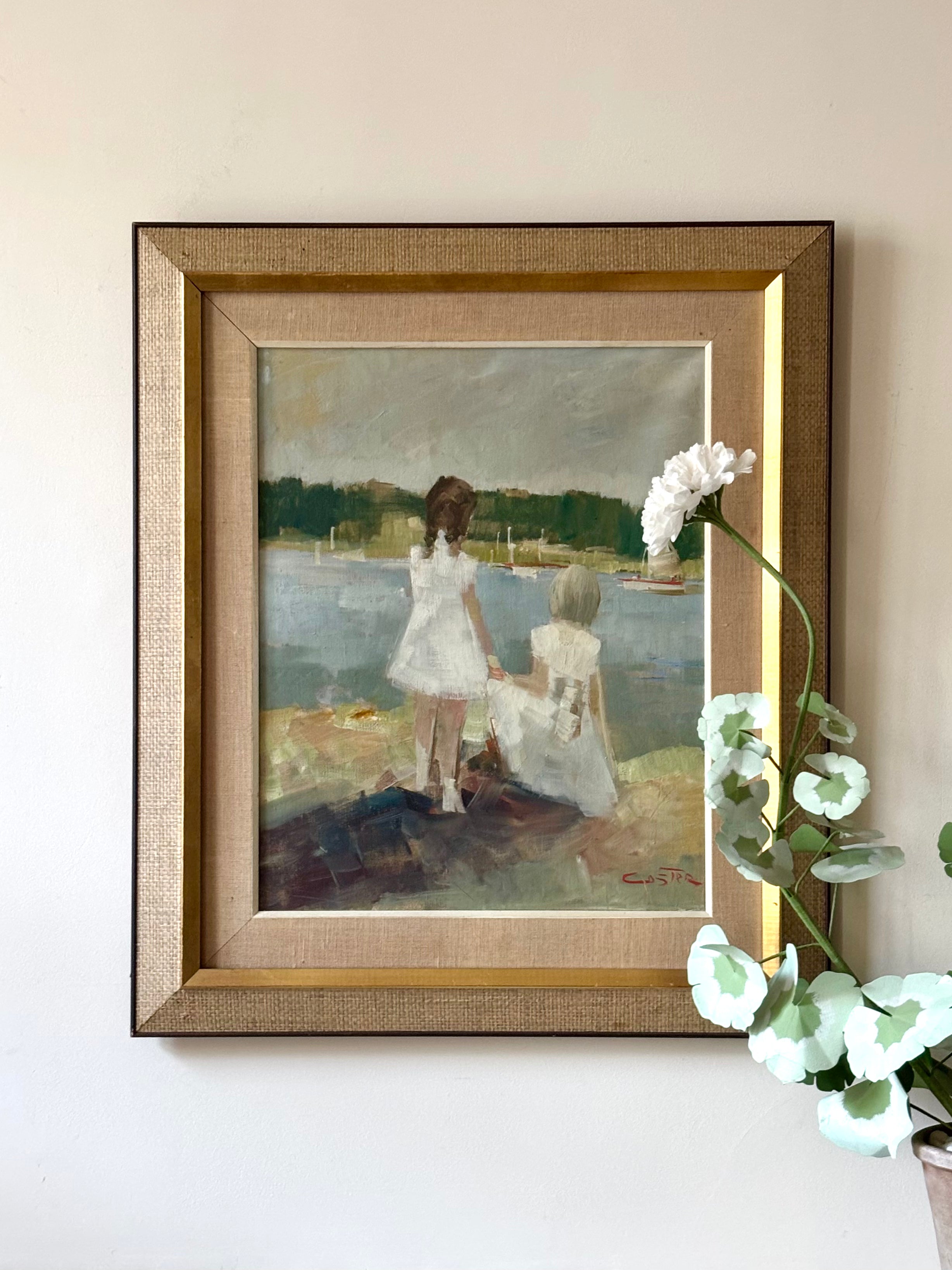 Looking at the Boats