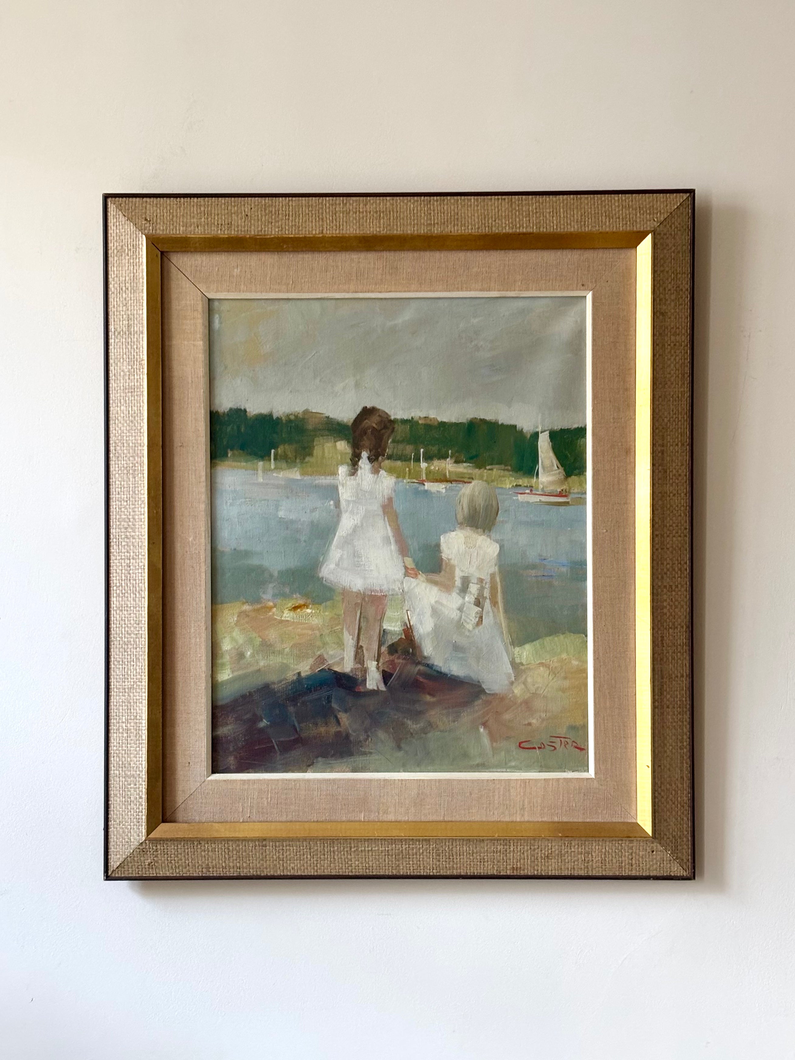 Looking at the Boats