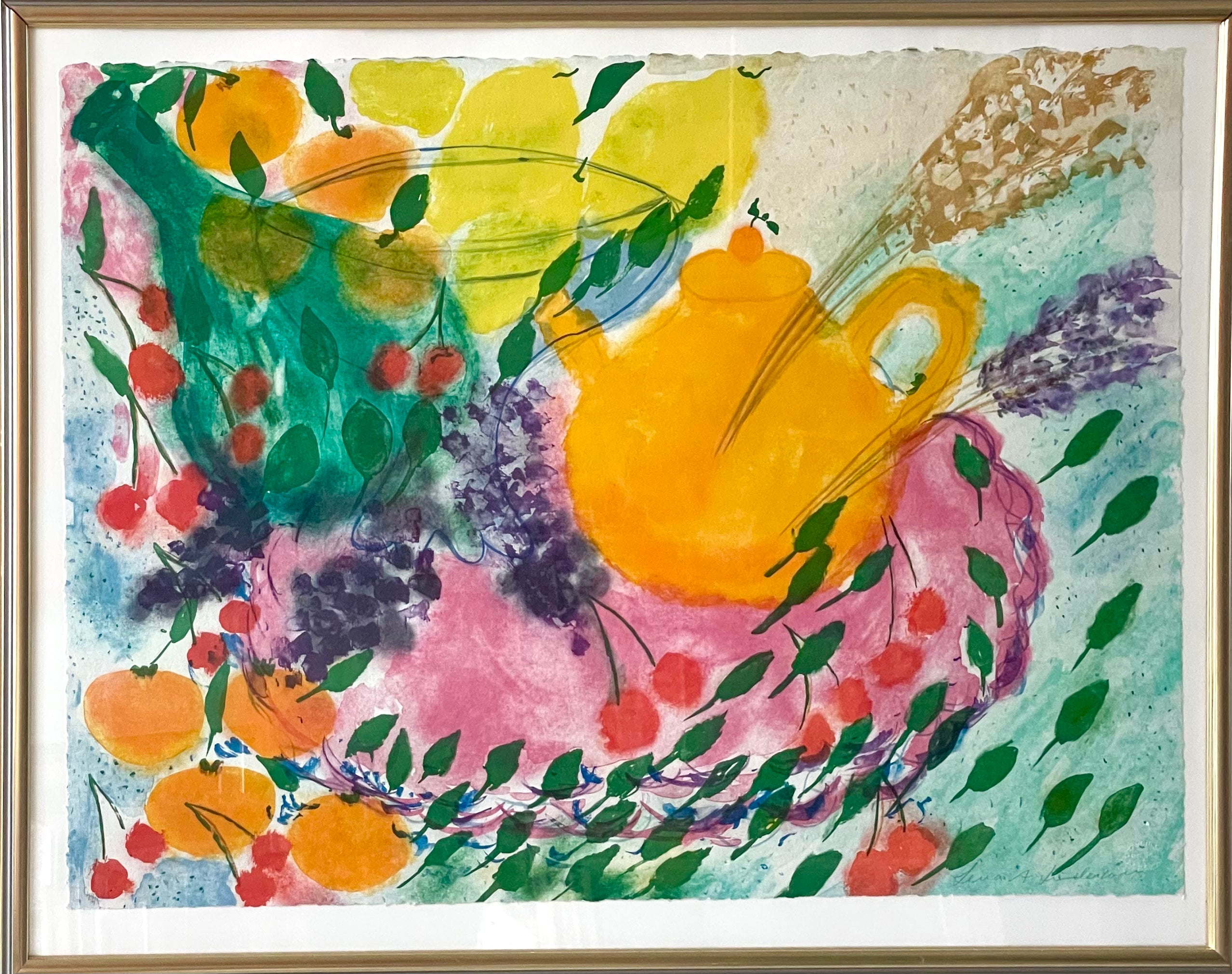 Orange Teapot