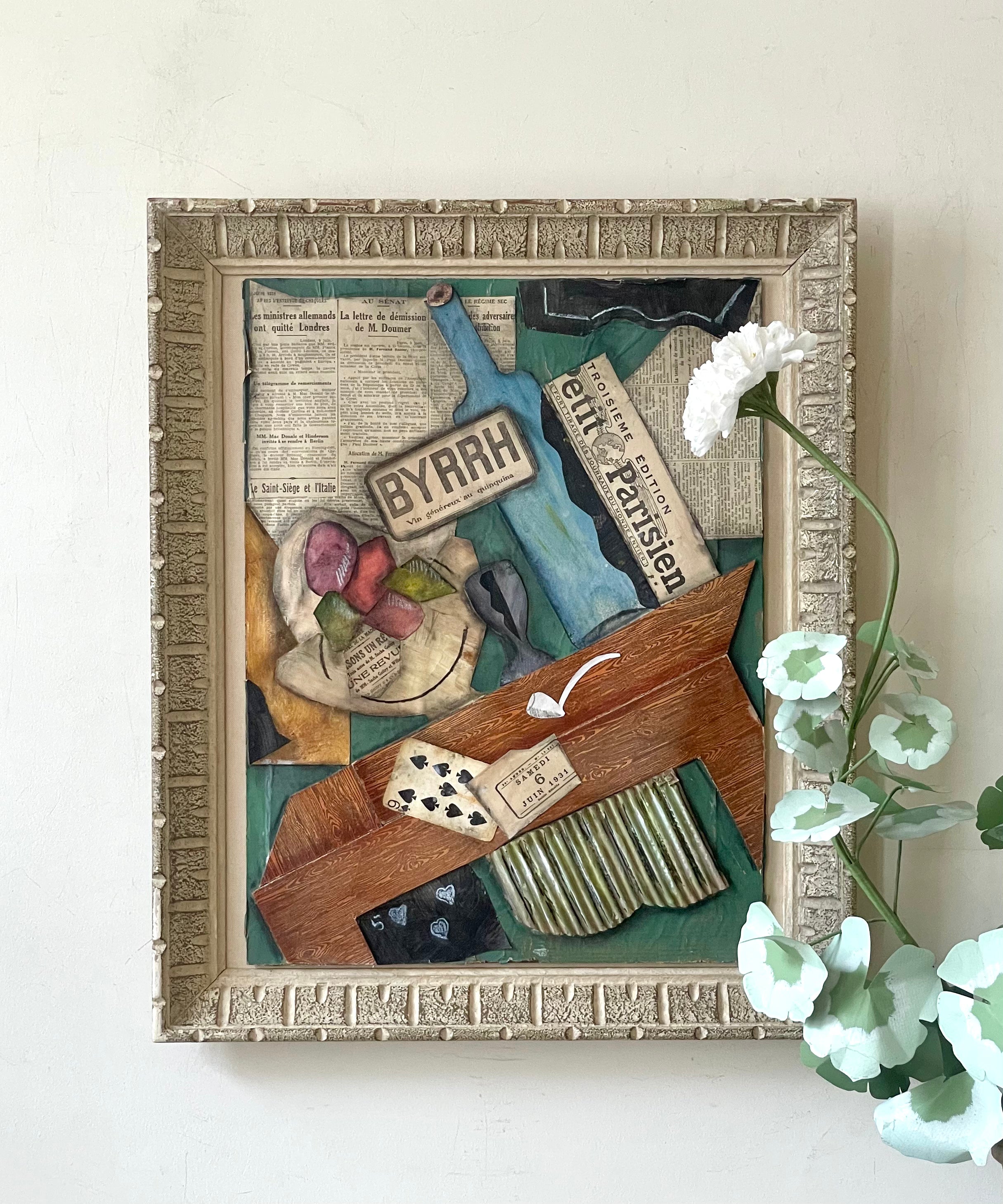 Cubist Still Life Collage