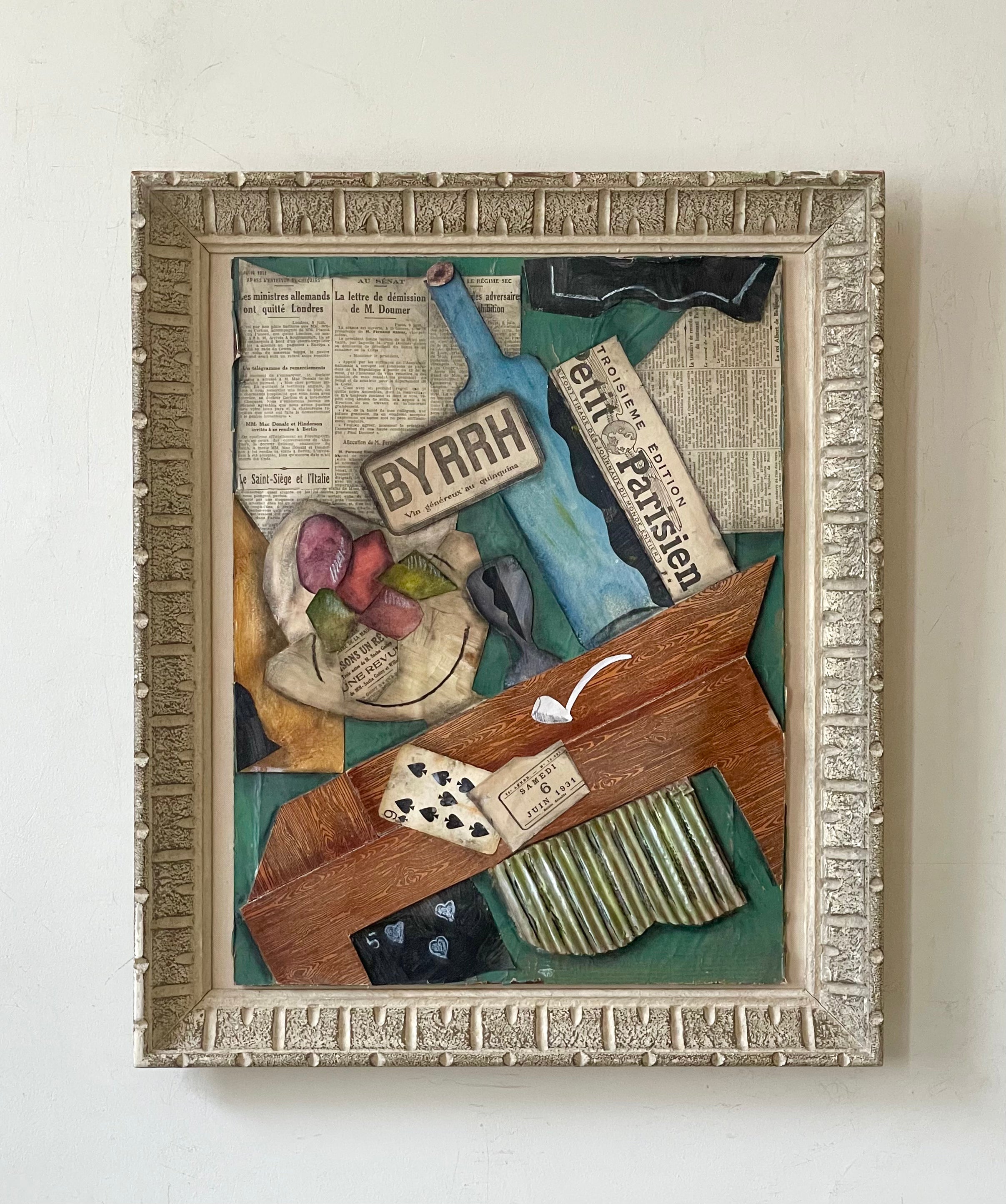 Cubist Still Life Collage