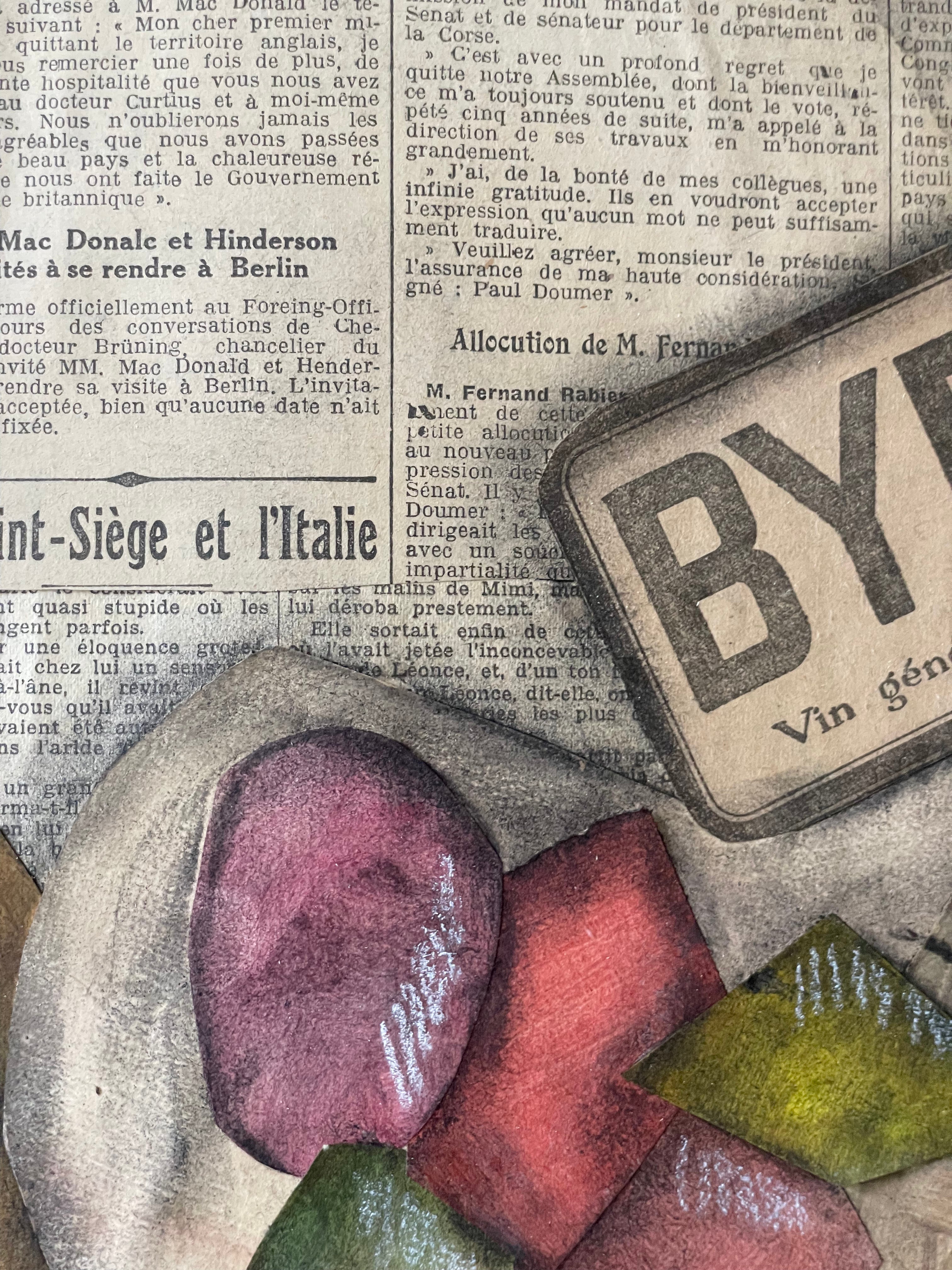 Cubist Still Life Collage