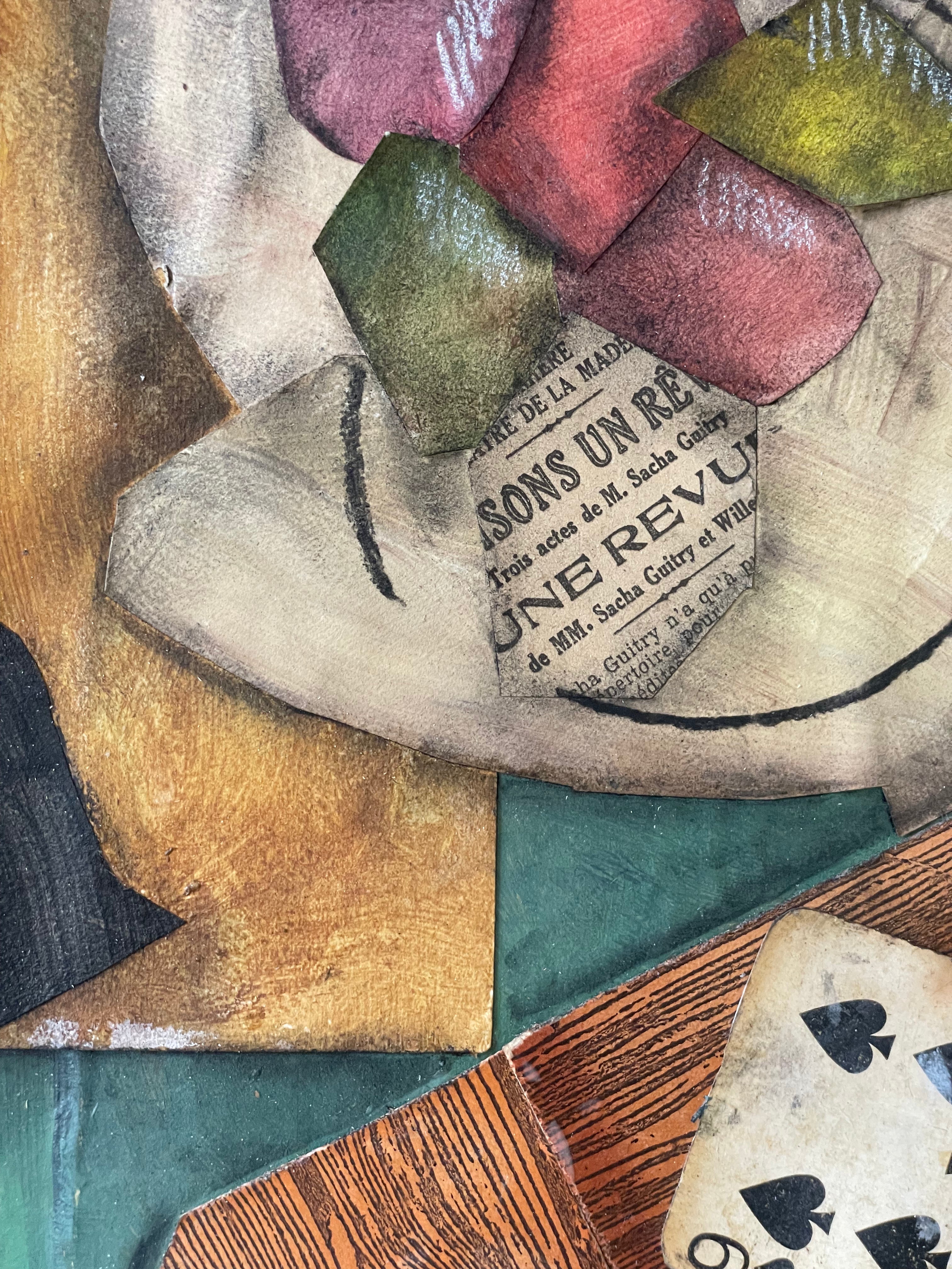 Cubist Still Life Collage