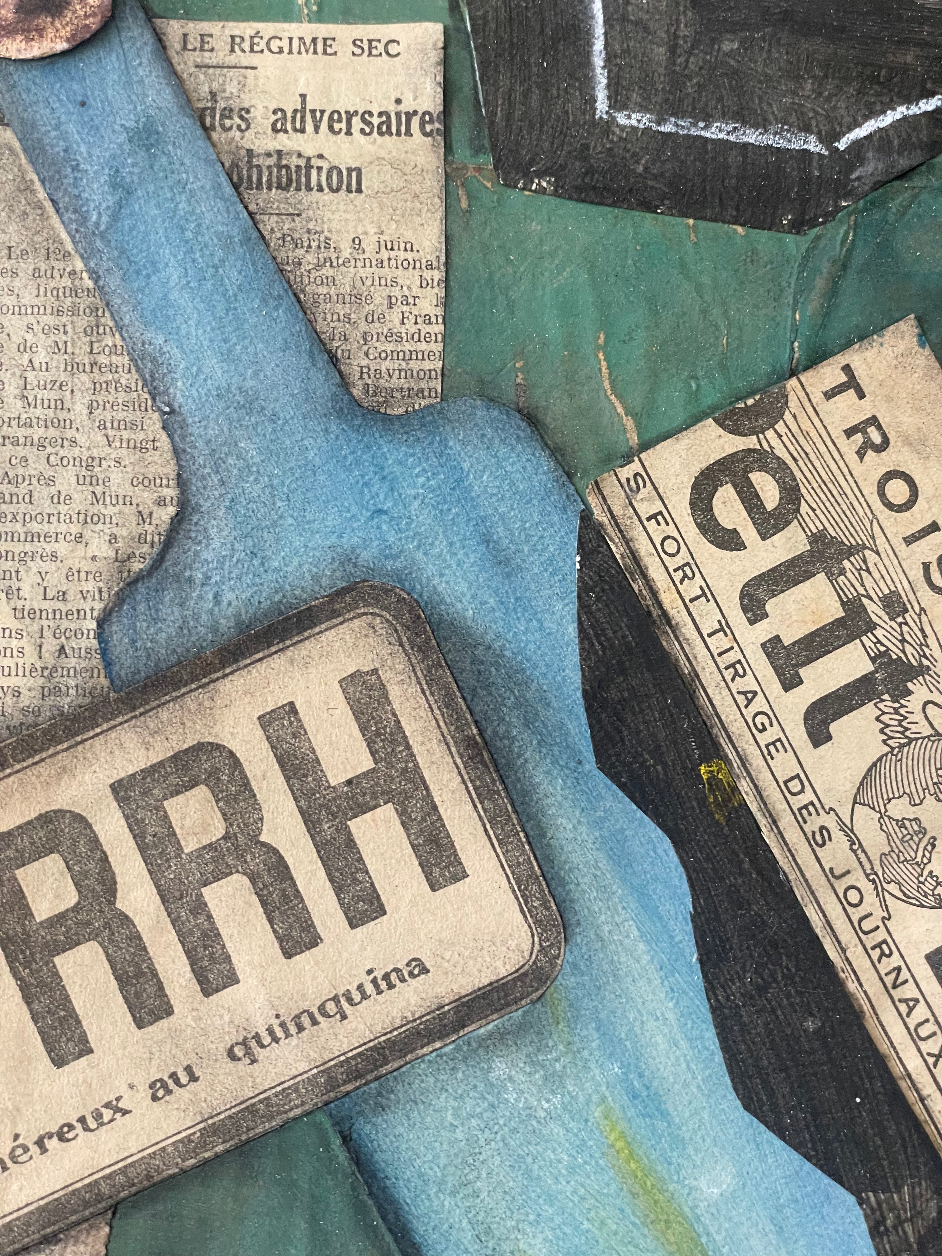 Cubist Still Life Collage