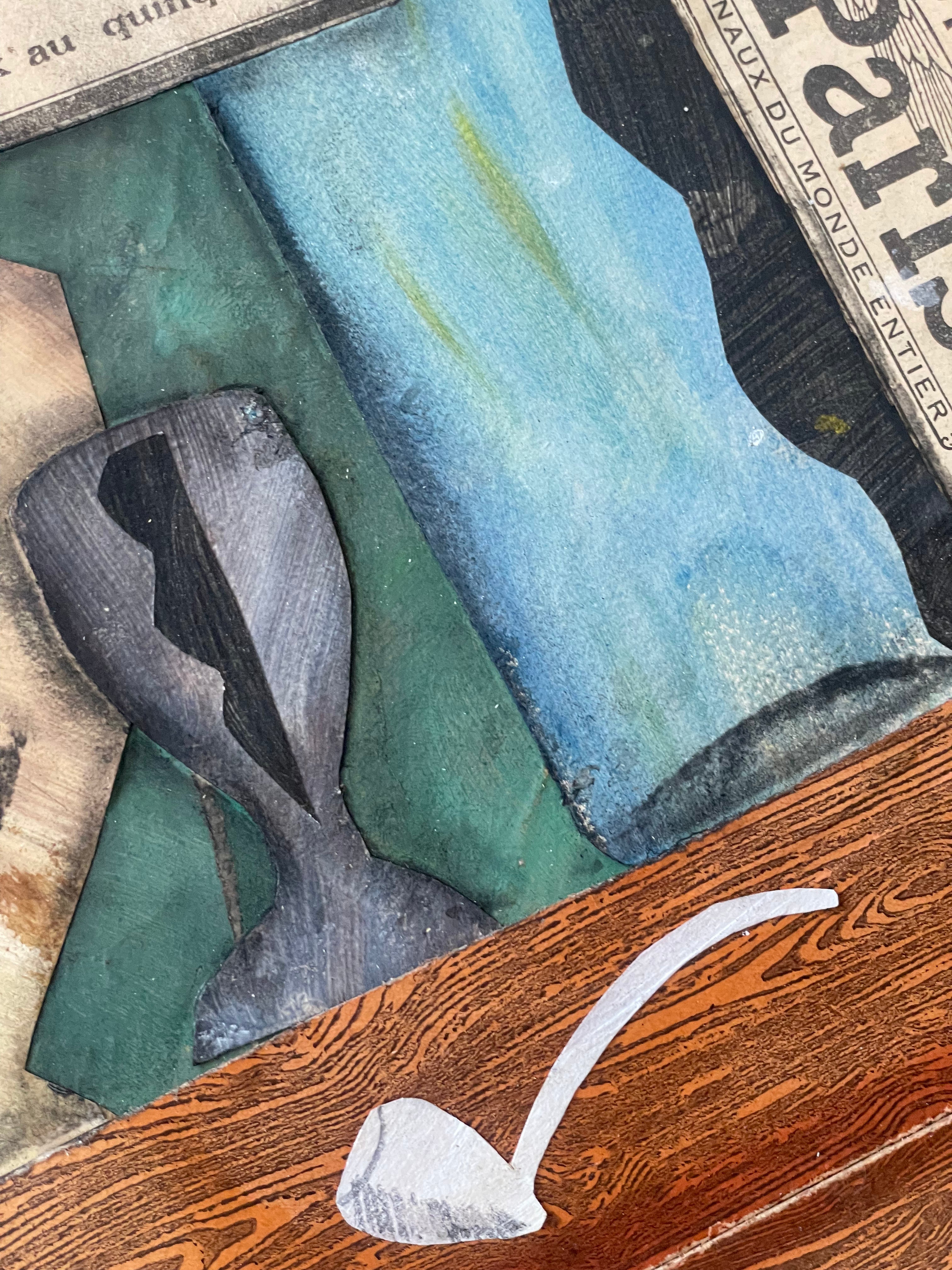 Cubist Still Life Collage
