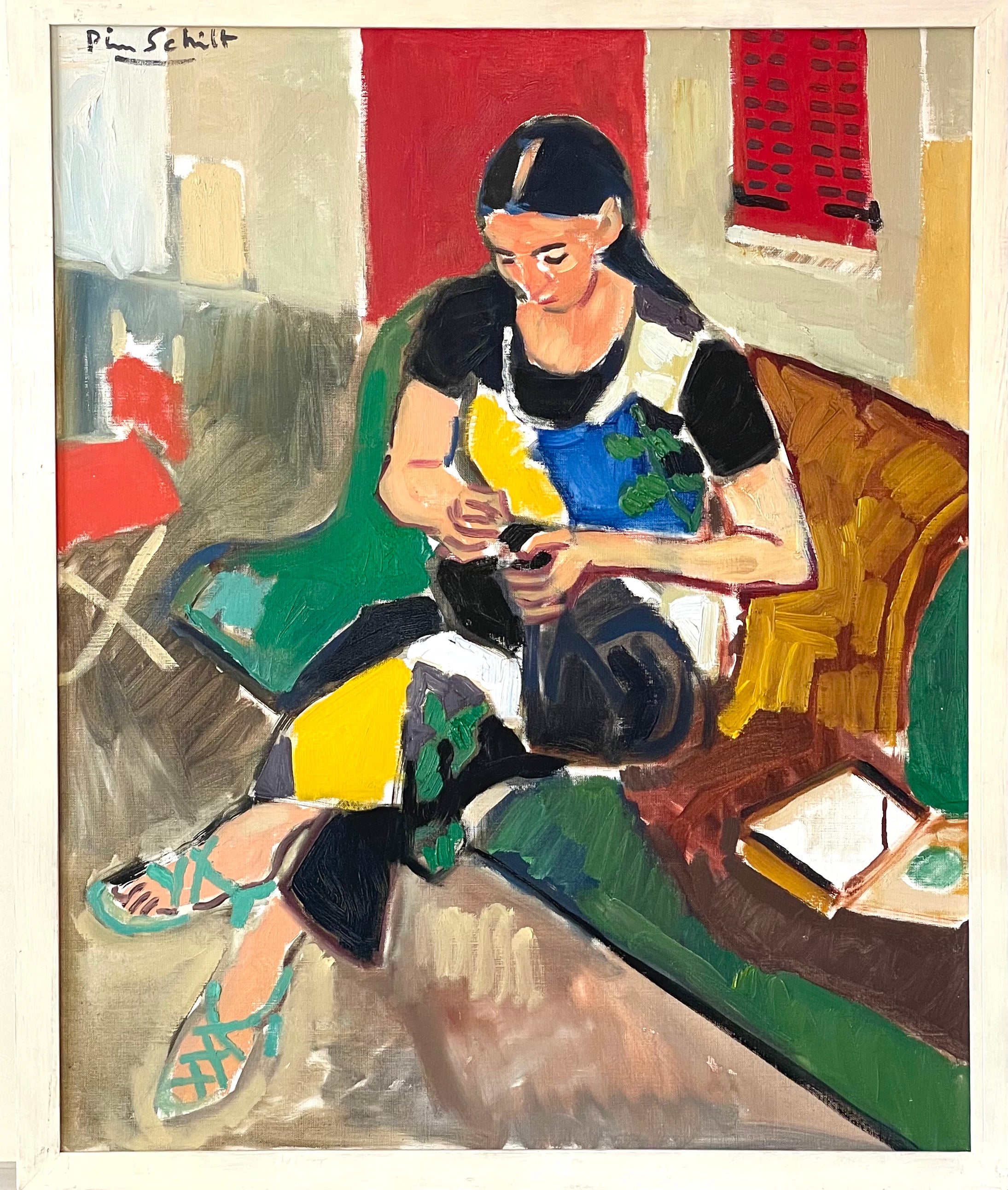 Sewing in Morning Light