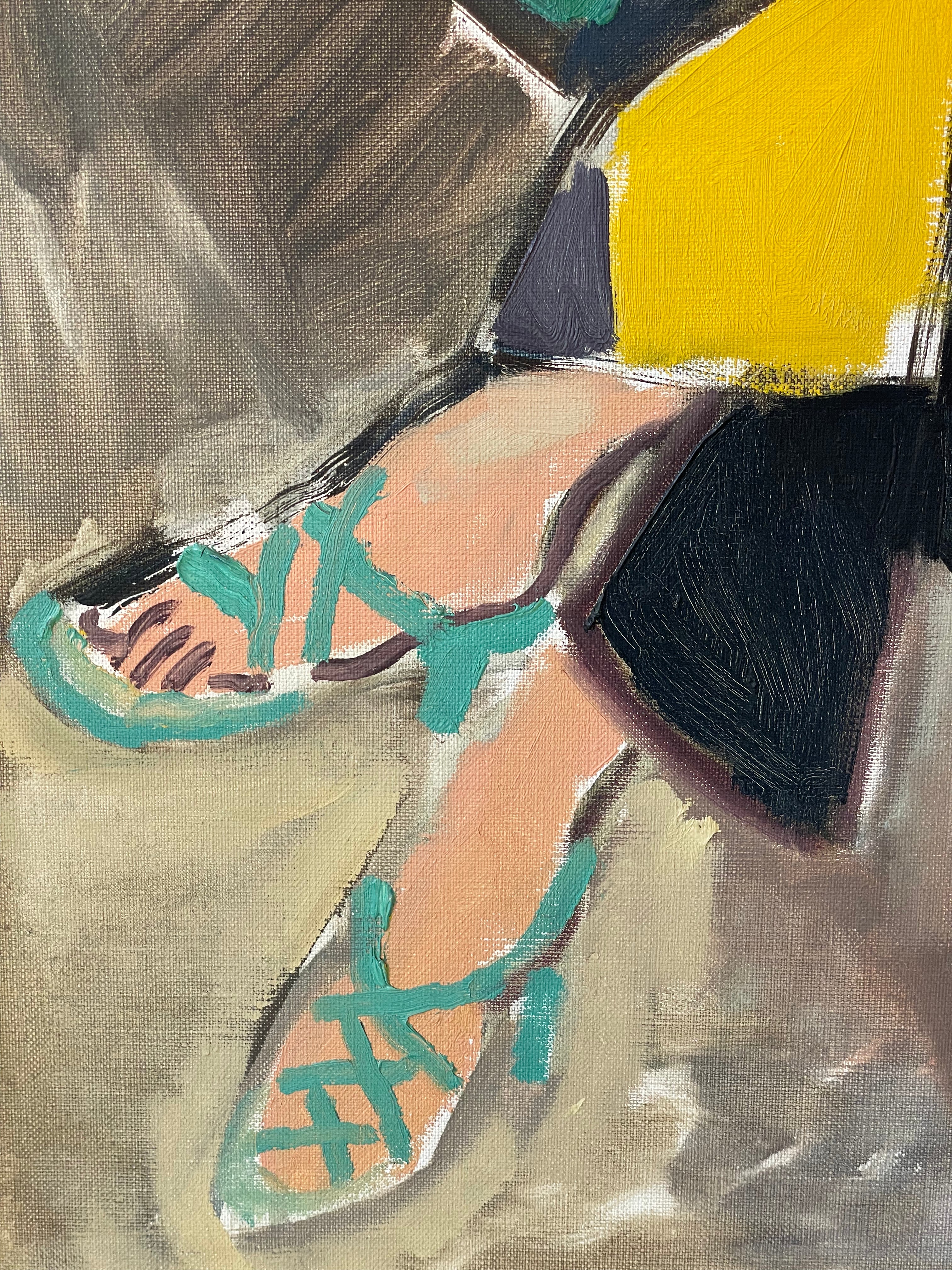 Sewing in Morning Light
