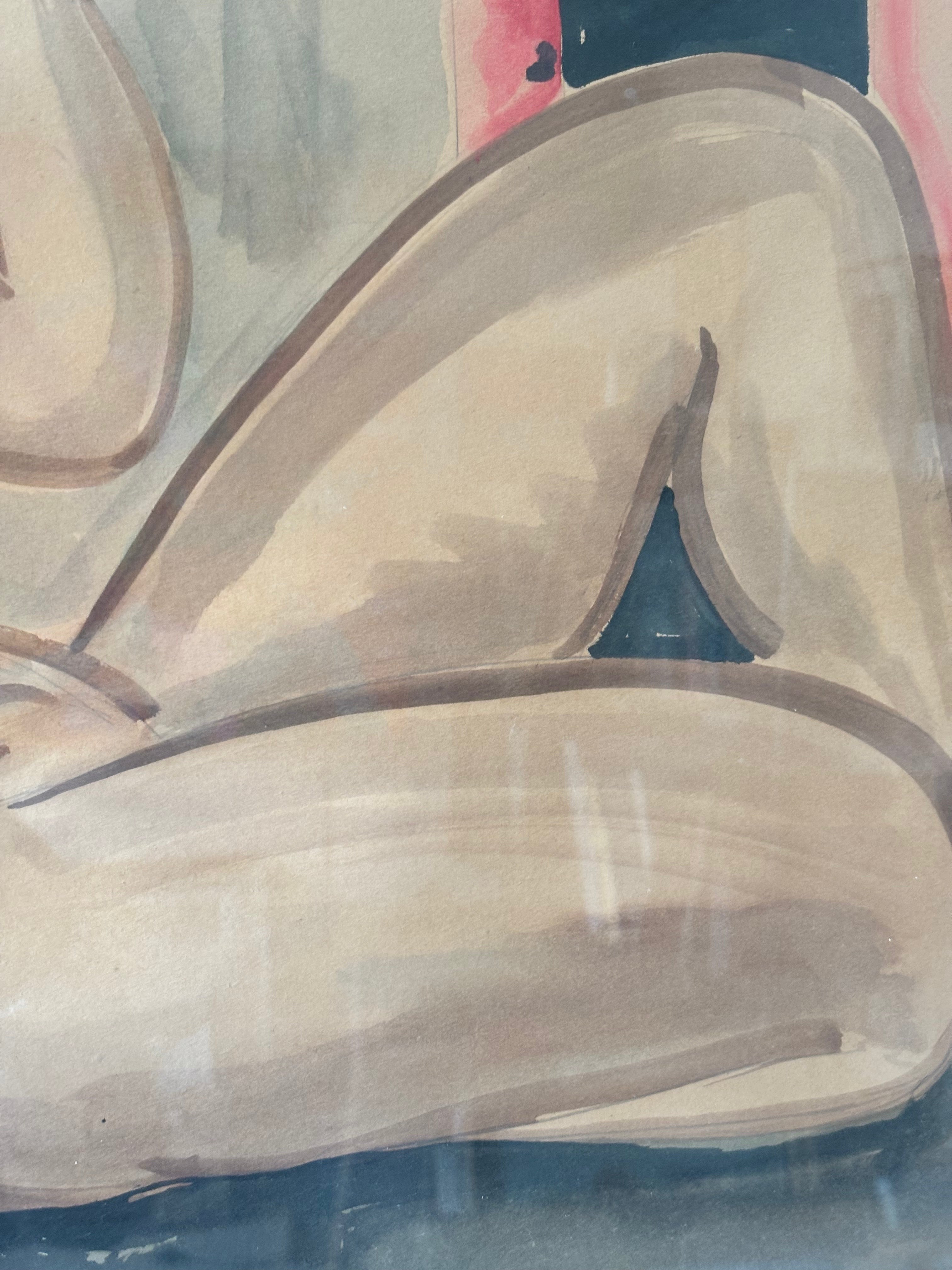 Watercolour Nude