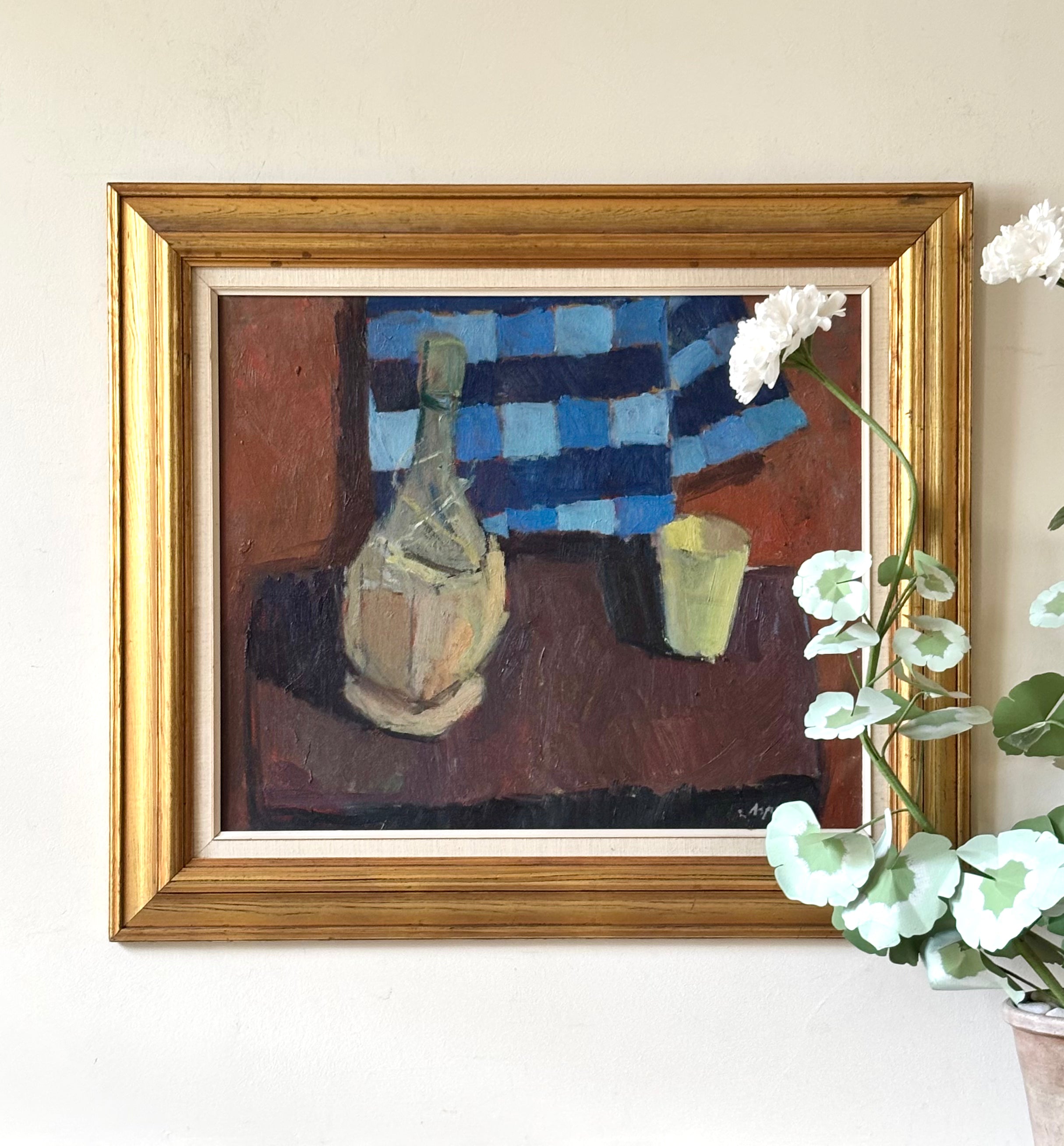 Still Life with Wine Bottle