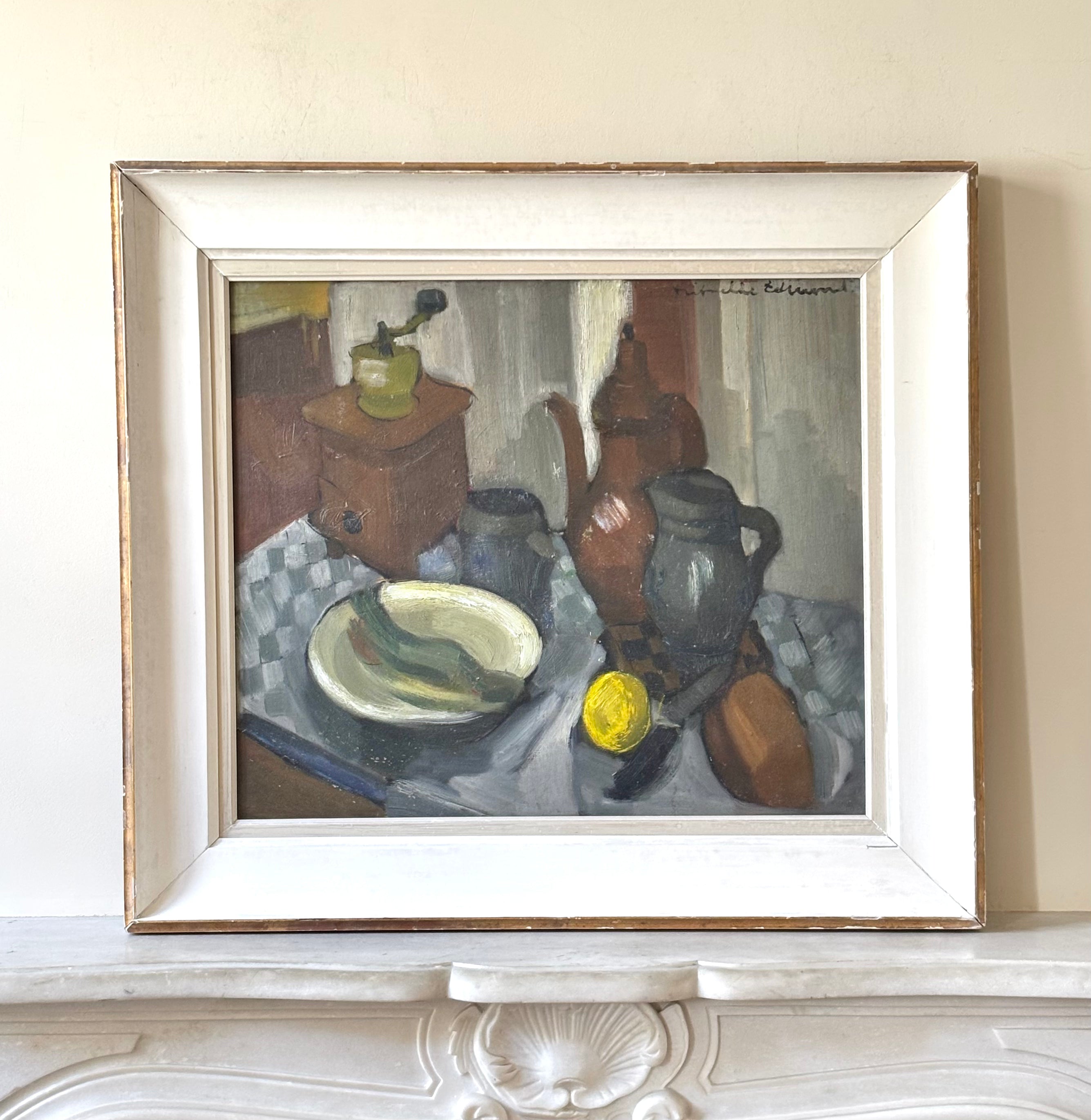 Still Life with Coffee Grinder